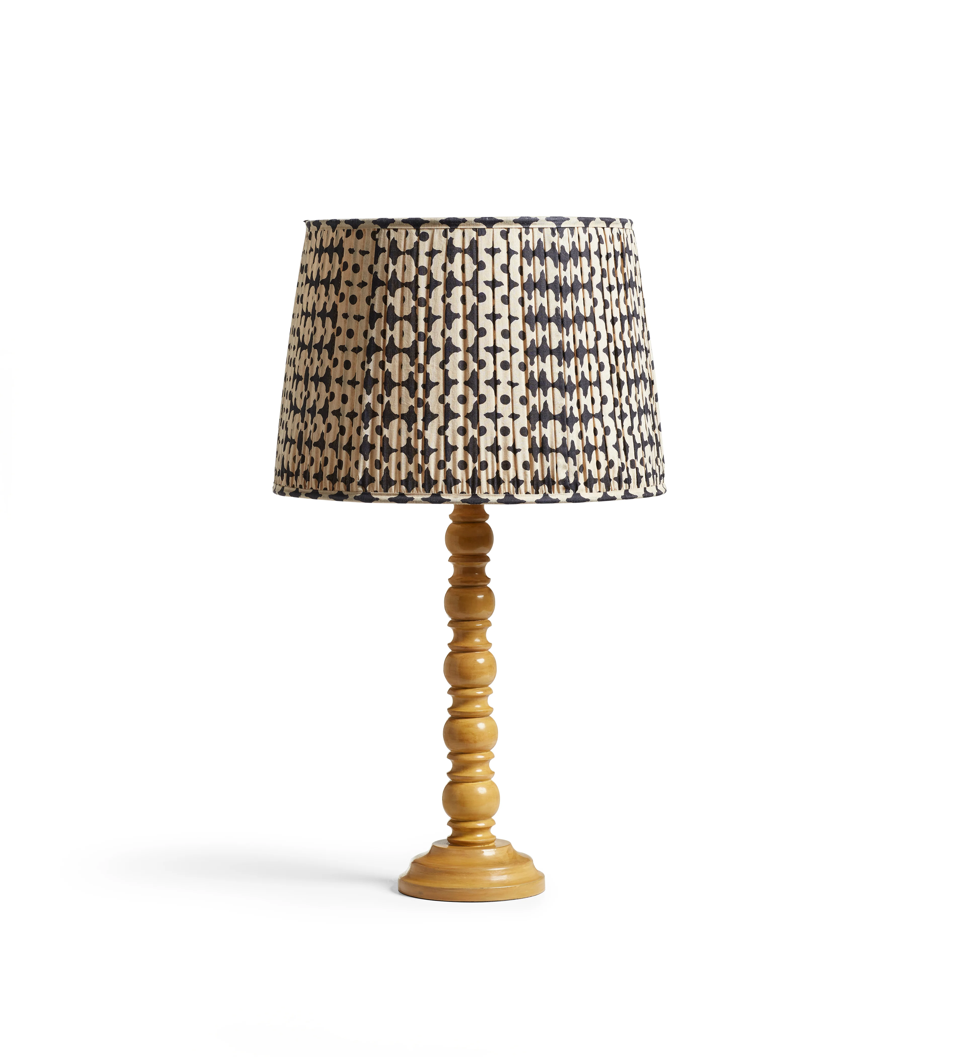 Bobine Table Lamp Base – Yellow