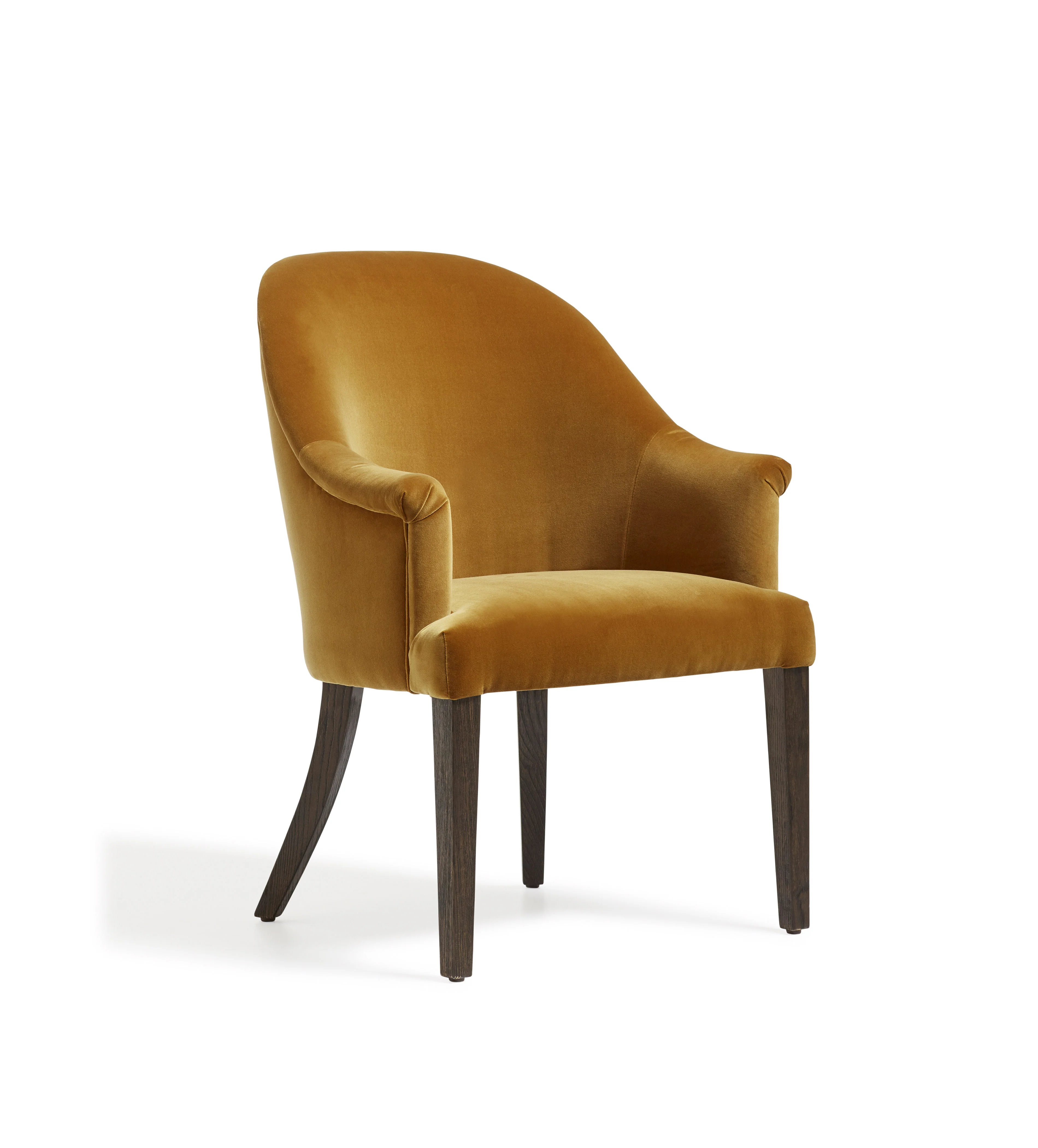 Brantwood Velvet Dining Chair – Camel