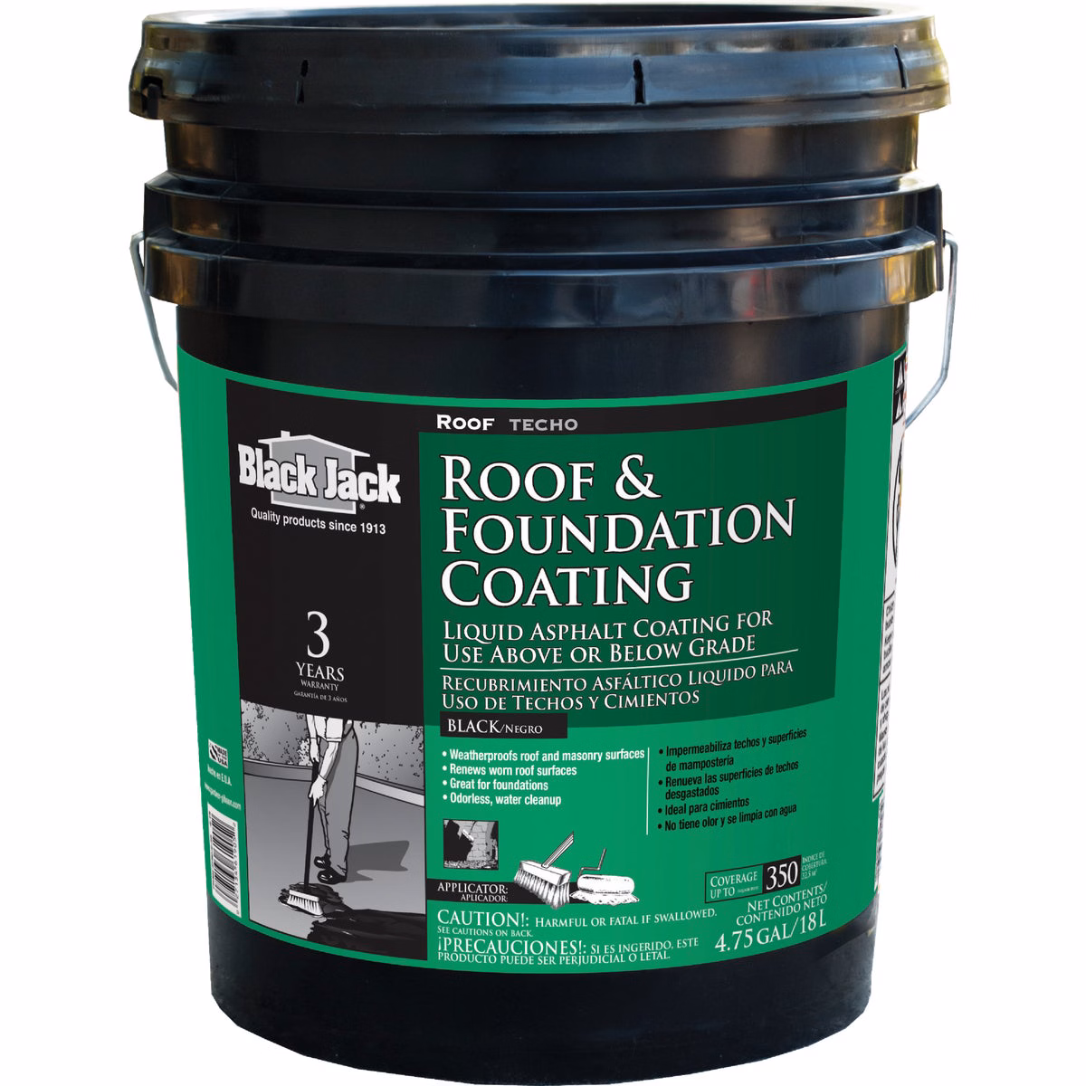 Black Jack 5 Gal. Roof and Foundation Coating