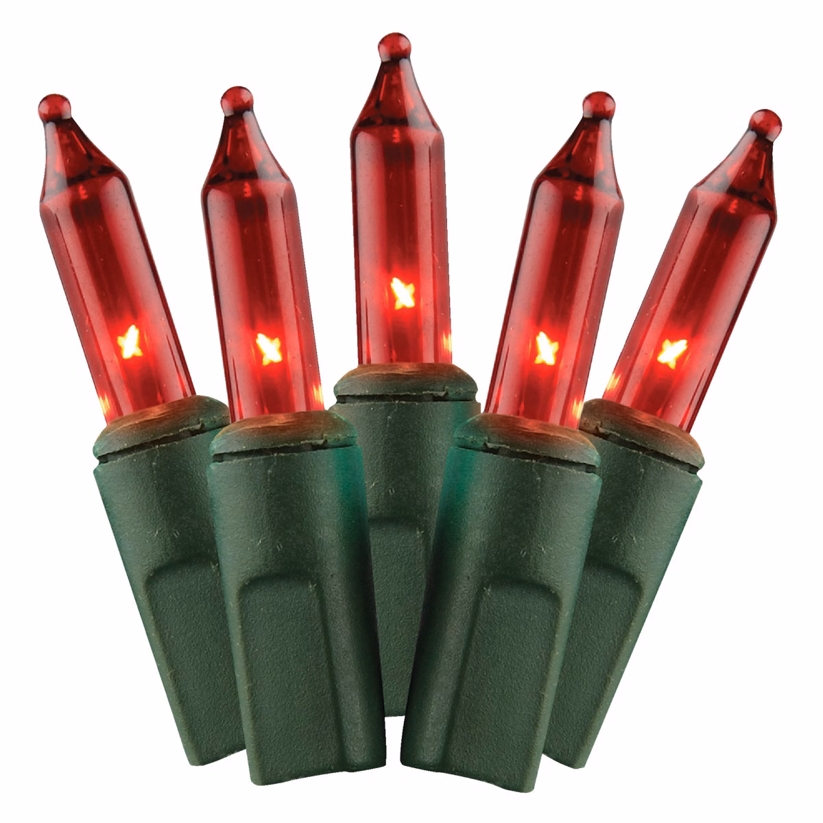 J Hofert Red 150-Bulb Heavy-Duty Mini Incandescent Light Set