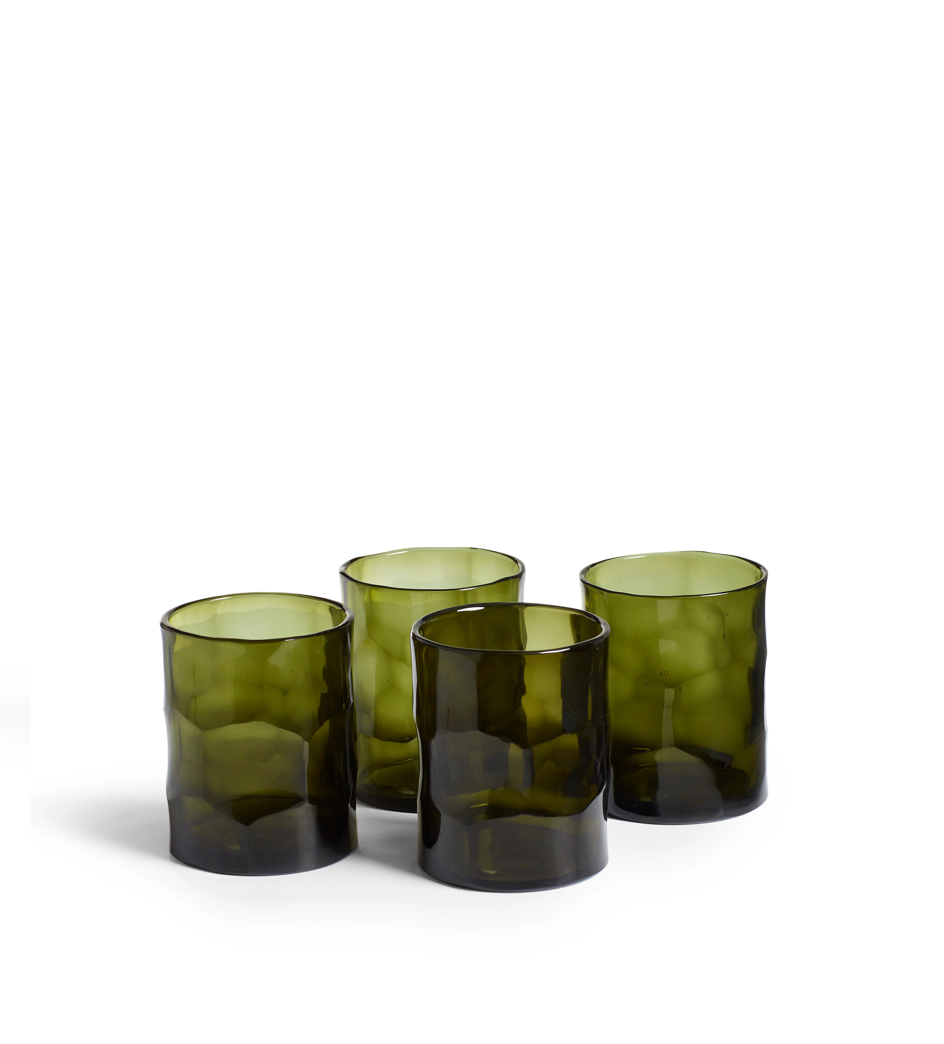 Chaar Tumblers – Set of Four – Green