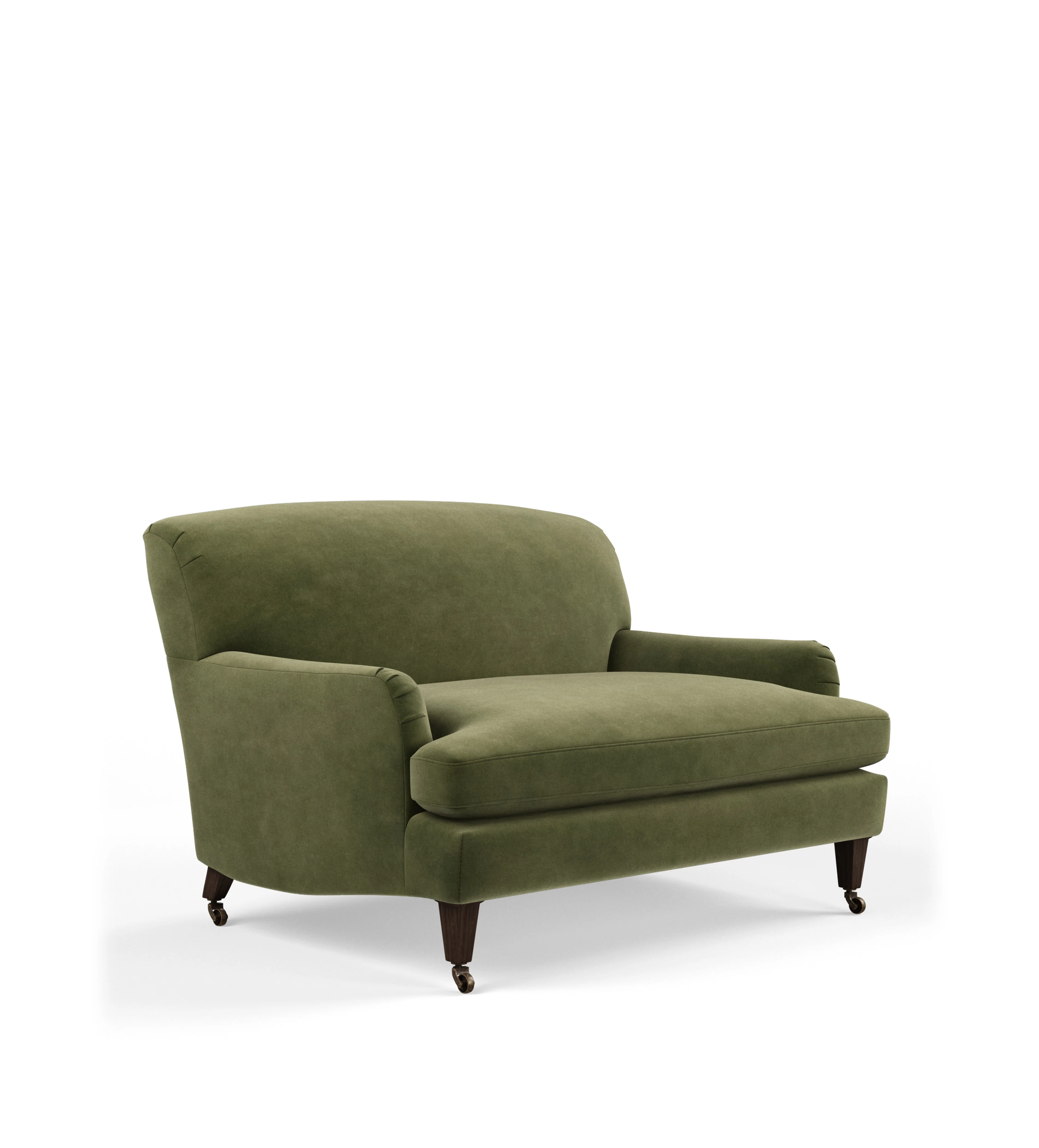 Coleridge Velvet 2-Seater Sofa – Spruce