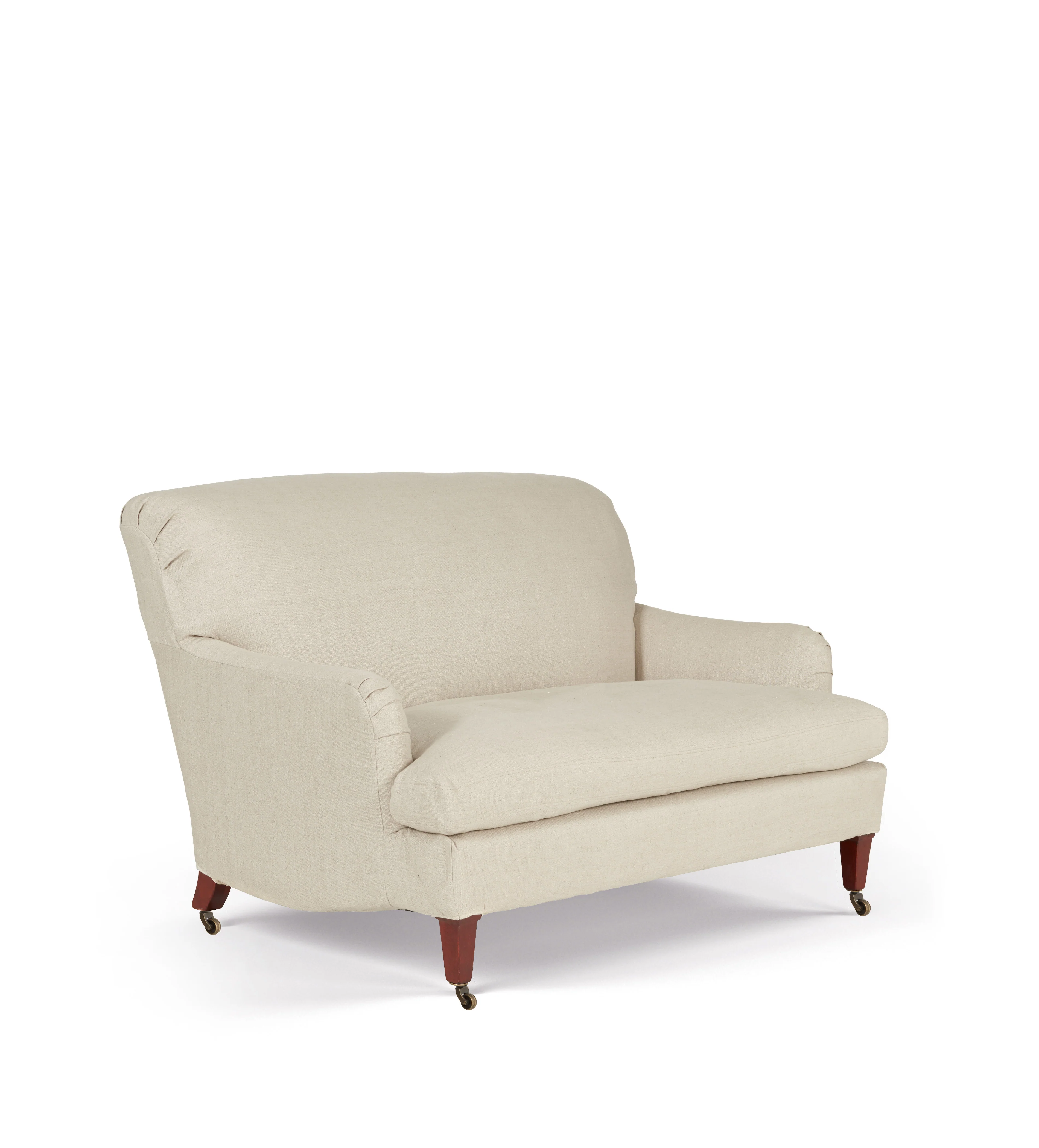 Coleridge Linen 2-Seater Sofa – Natural