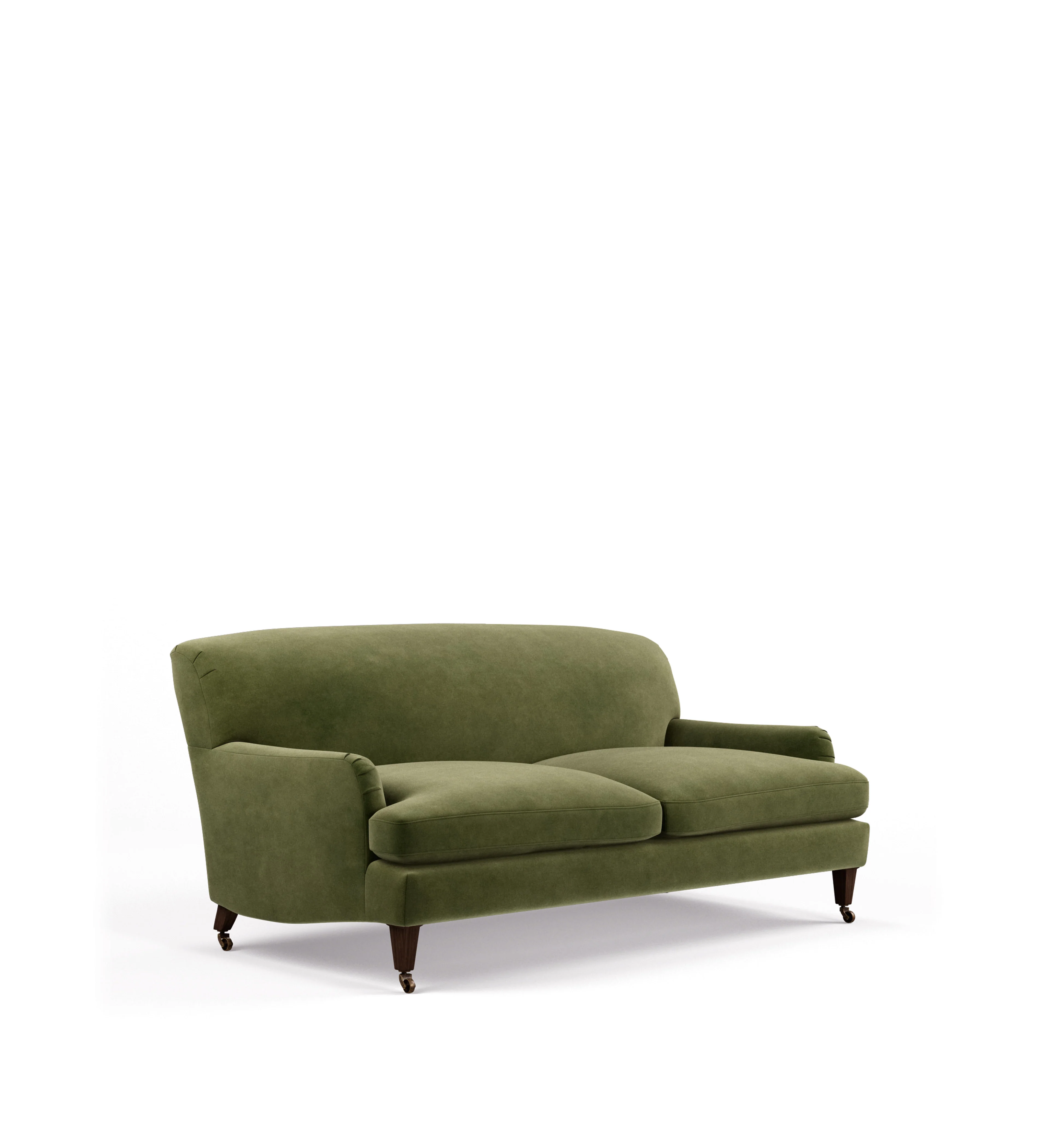 Coleridge Velvet 3-Seater Sofa – Spruce