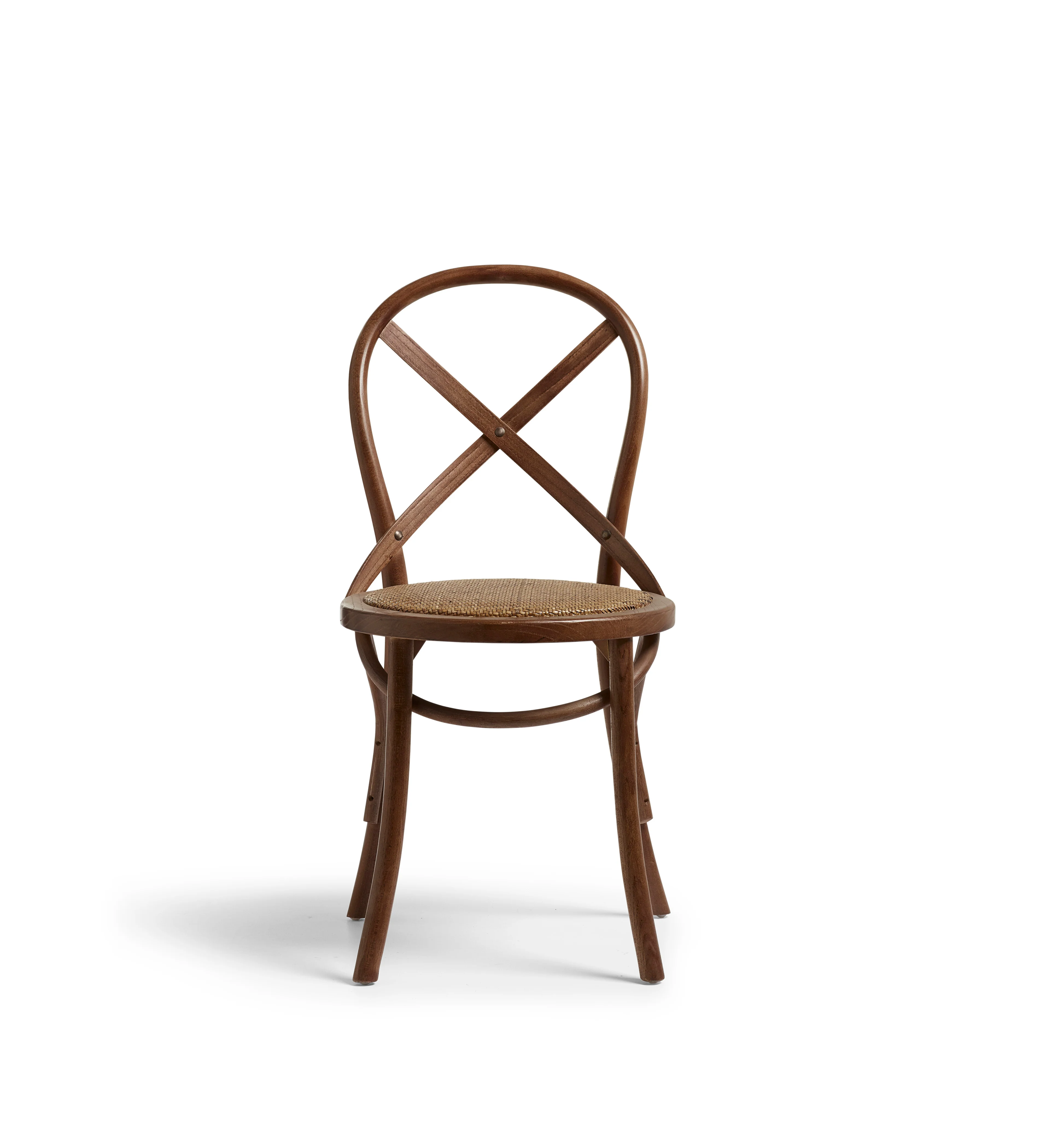 Croix Rattan Dining Chair – Burnt Oak