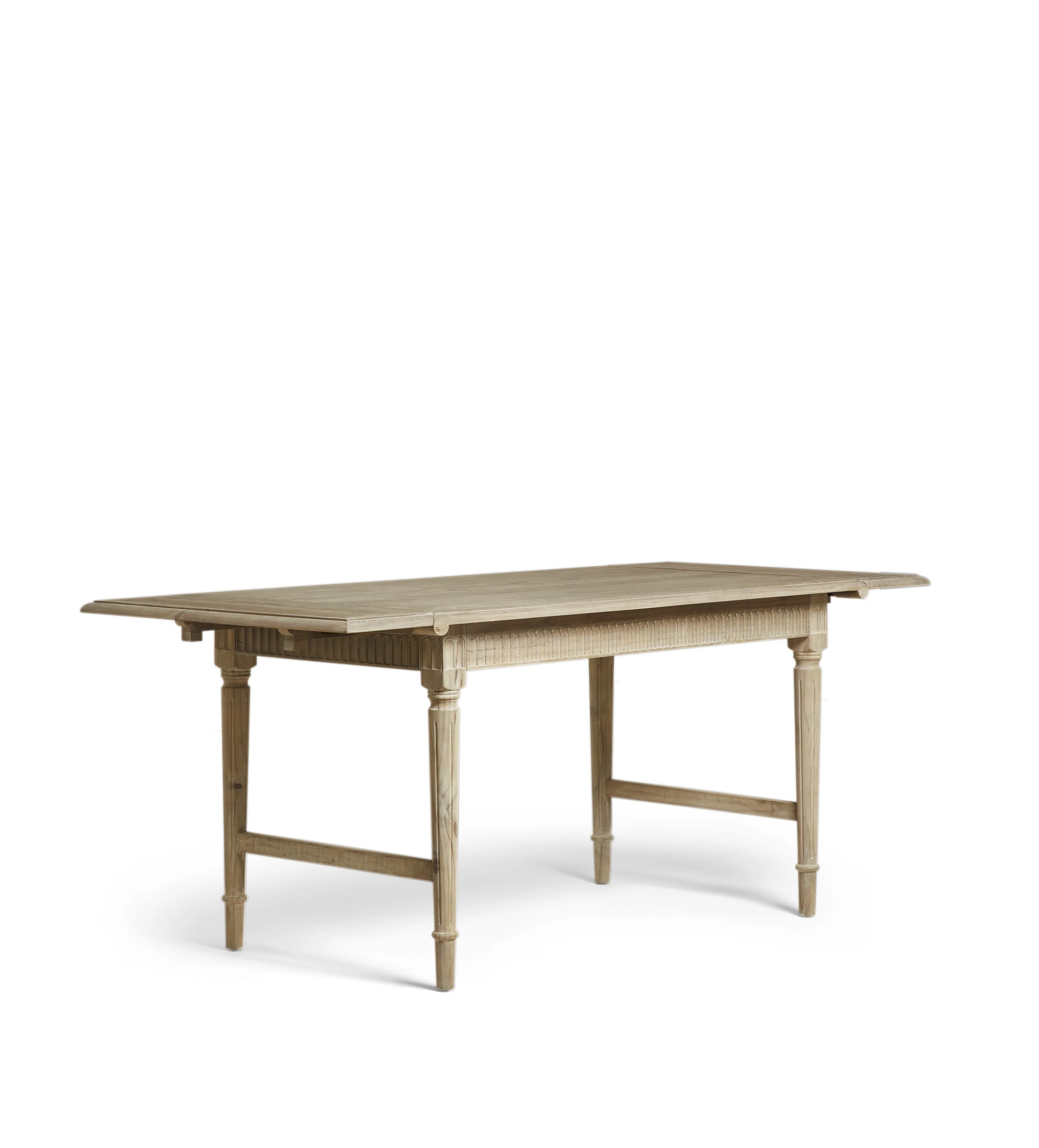 Cythera Extendable Dining Table – Distressed Grey