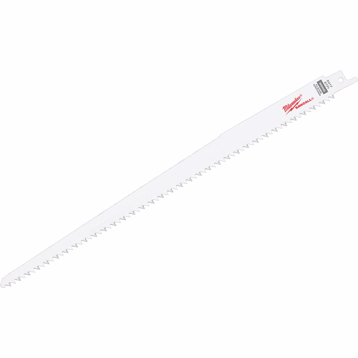 Milwaukee SAWZALL 12 In. 6 TPI Fleam Ground Reciprocating Saw Blade (5-Pack)