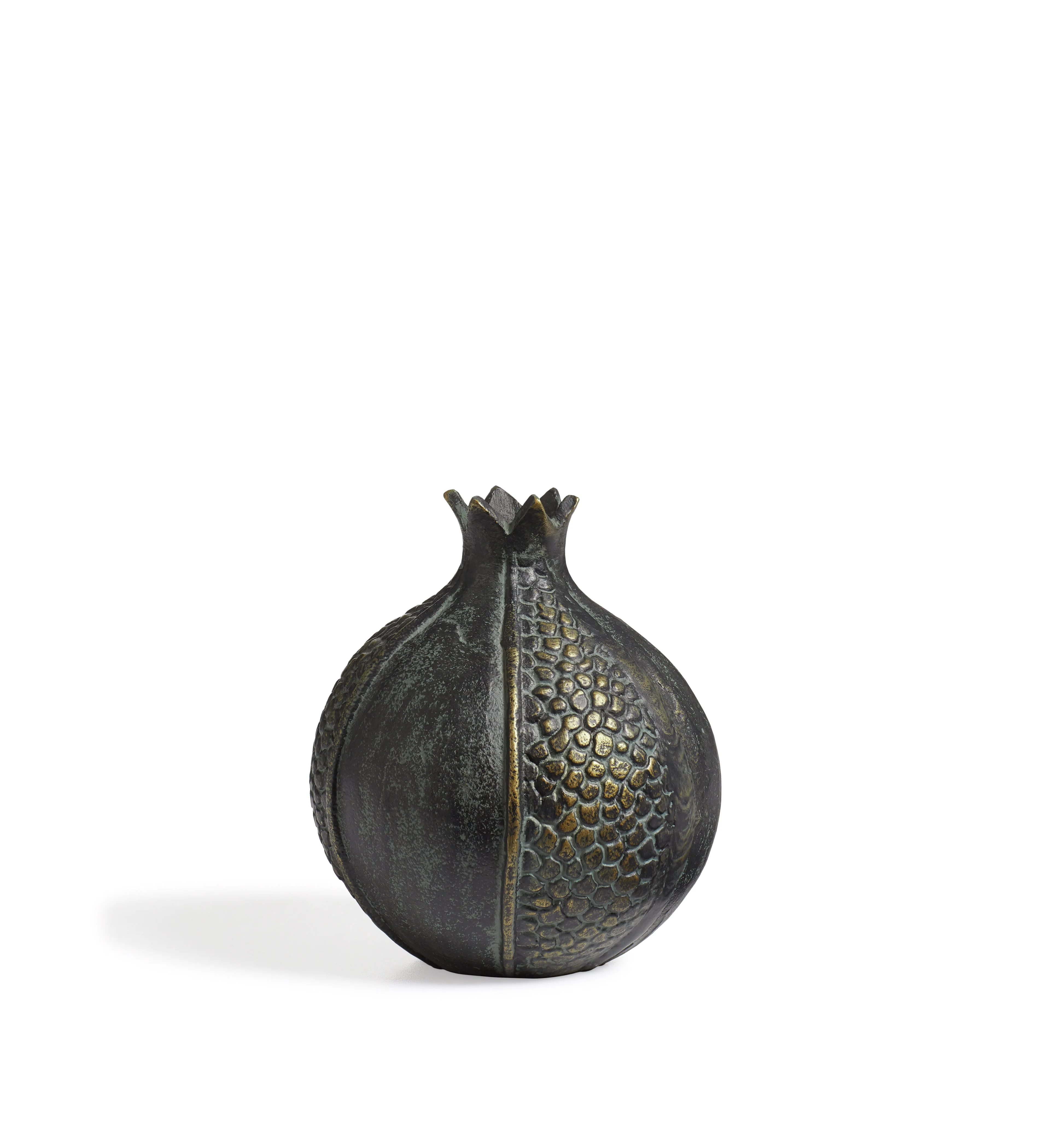 Decorative Pomegranate – Verdigris
