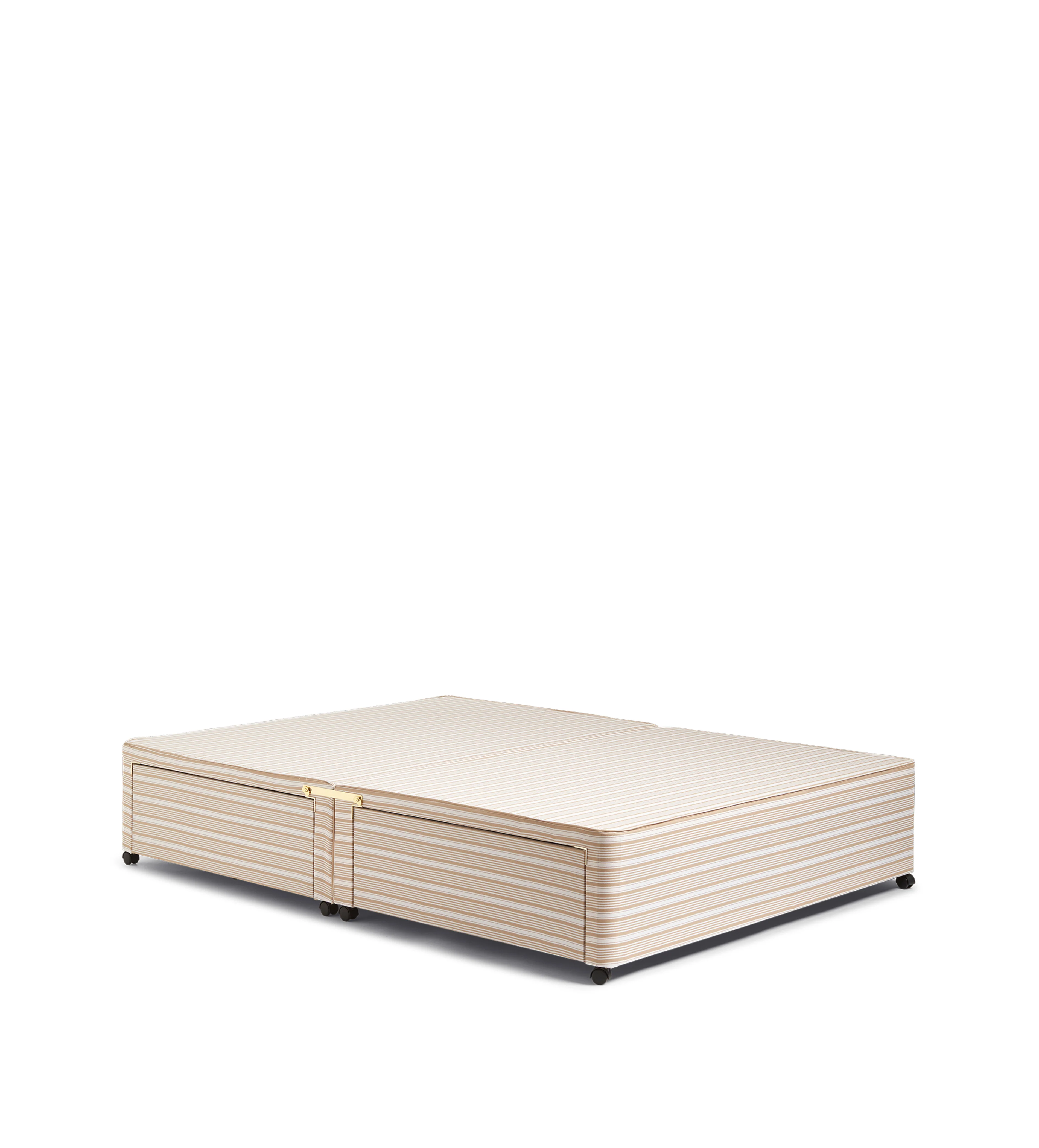 Divan Bed Base with Drawers – Double – Natural