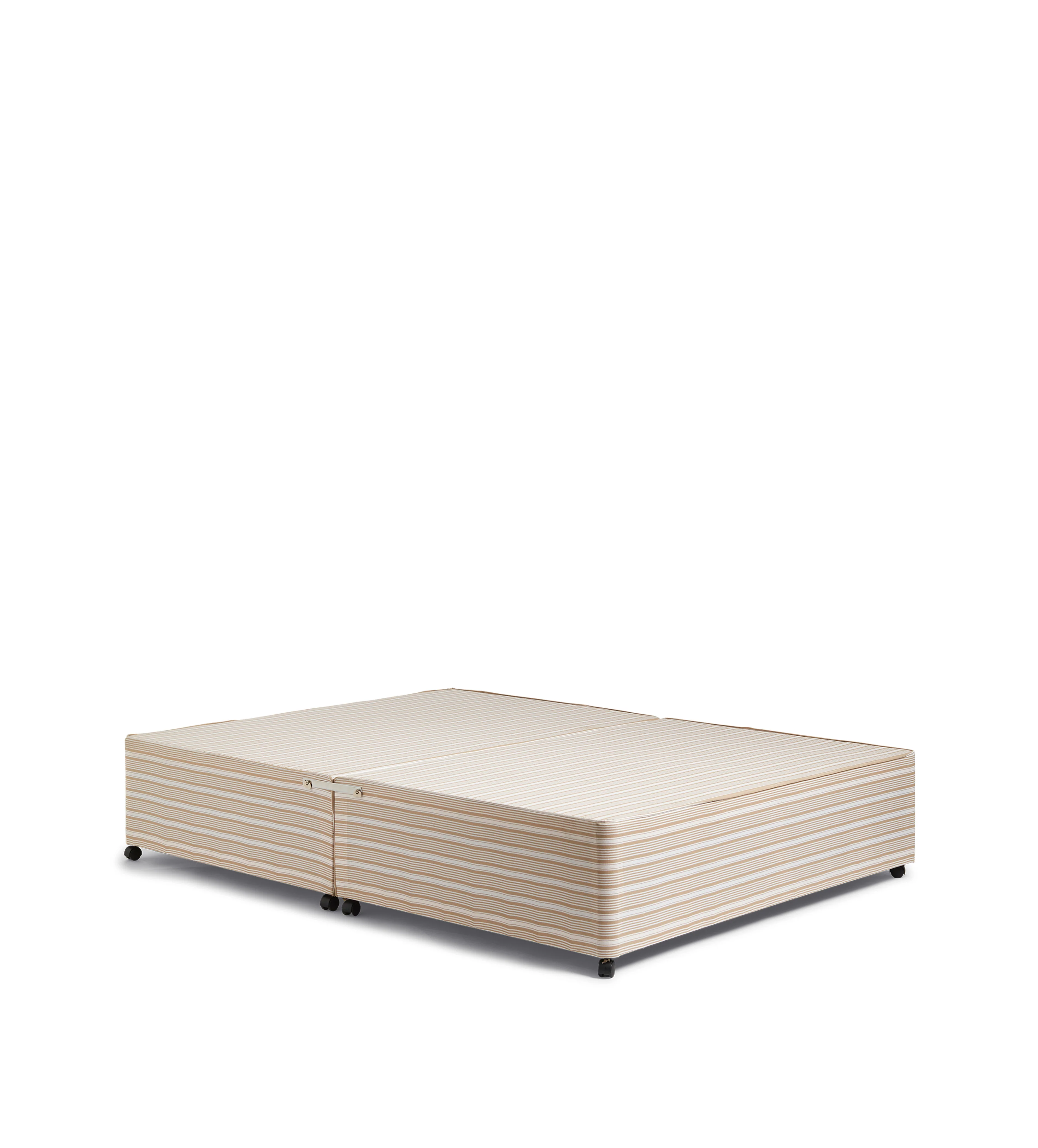 Divan Bed Base without Drawers – Super King – Natural