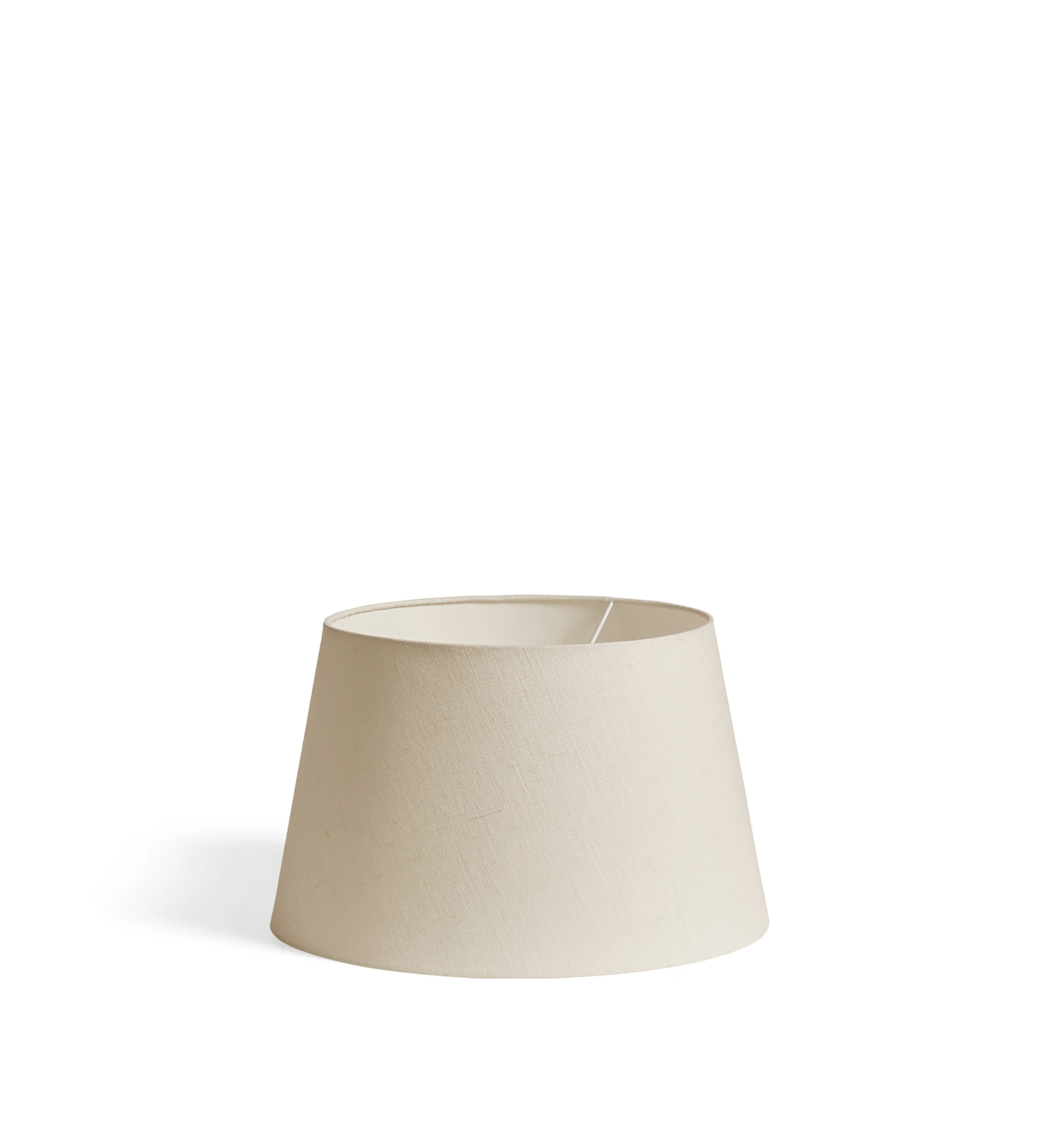 Drum Linen Lampshade 35cm – Natural