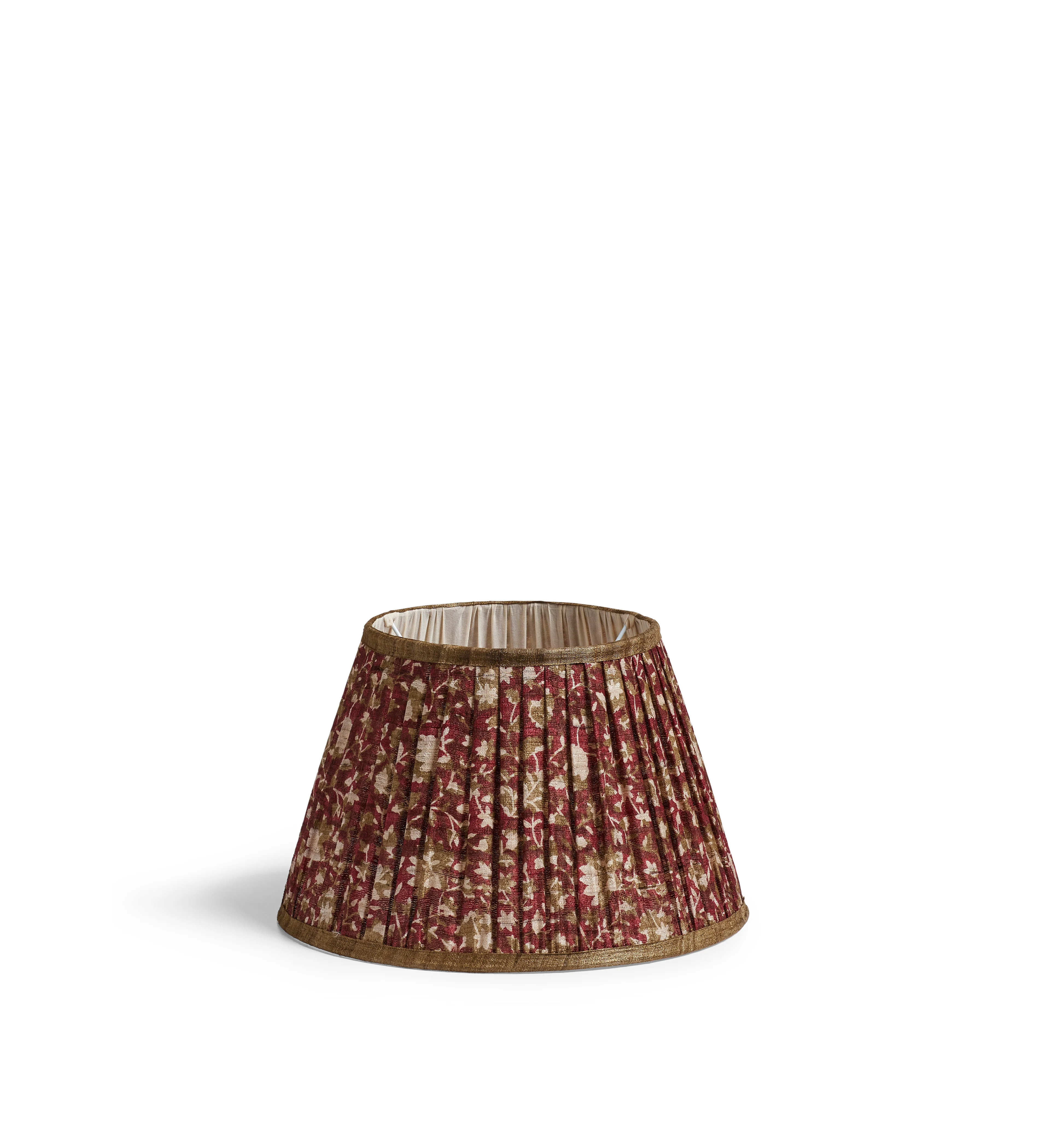 Eirys Lampshade 35cm – Warm Red/Hemp