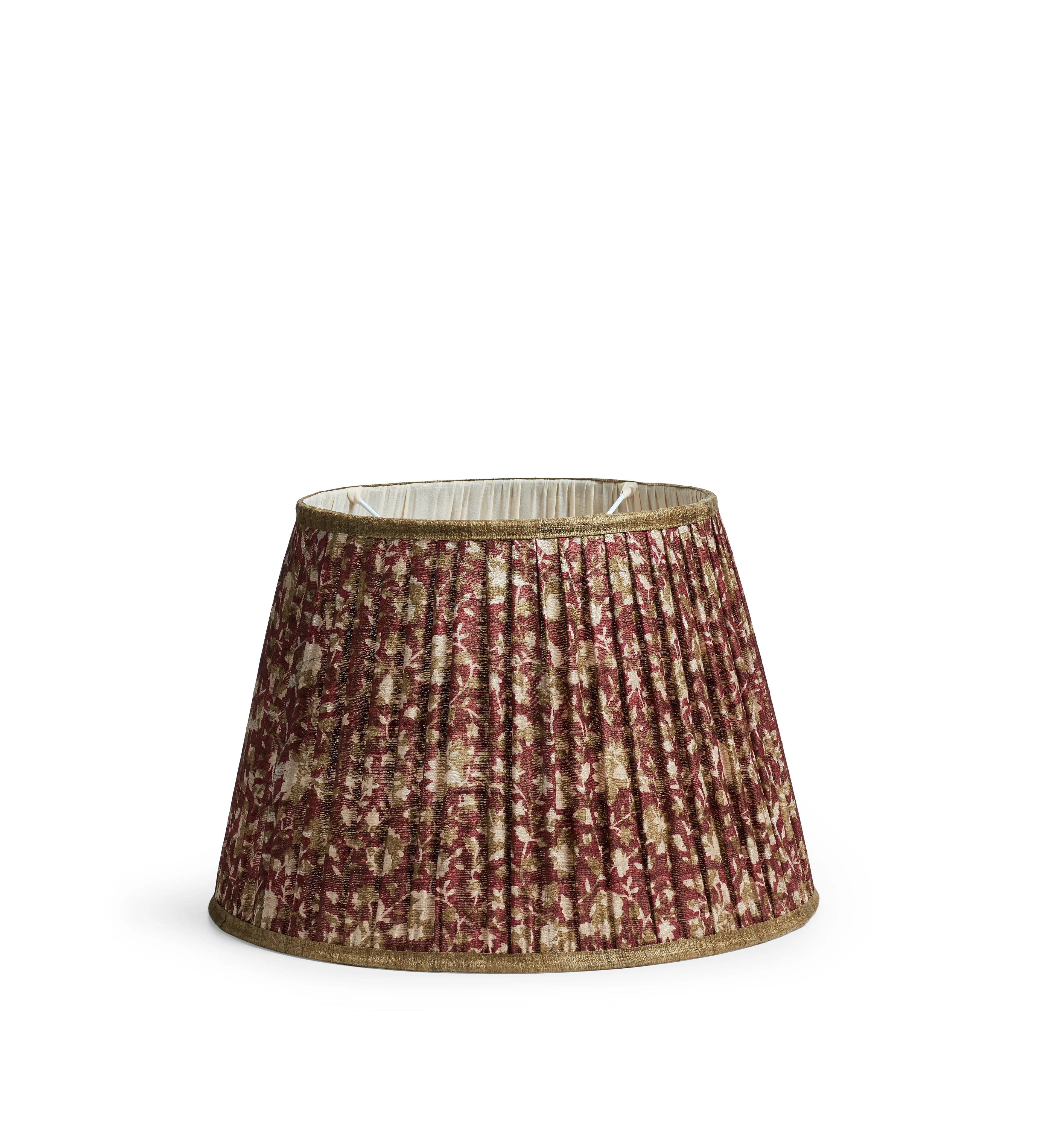 Eirys Lampshade 45cm – Warm Red/Hemp