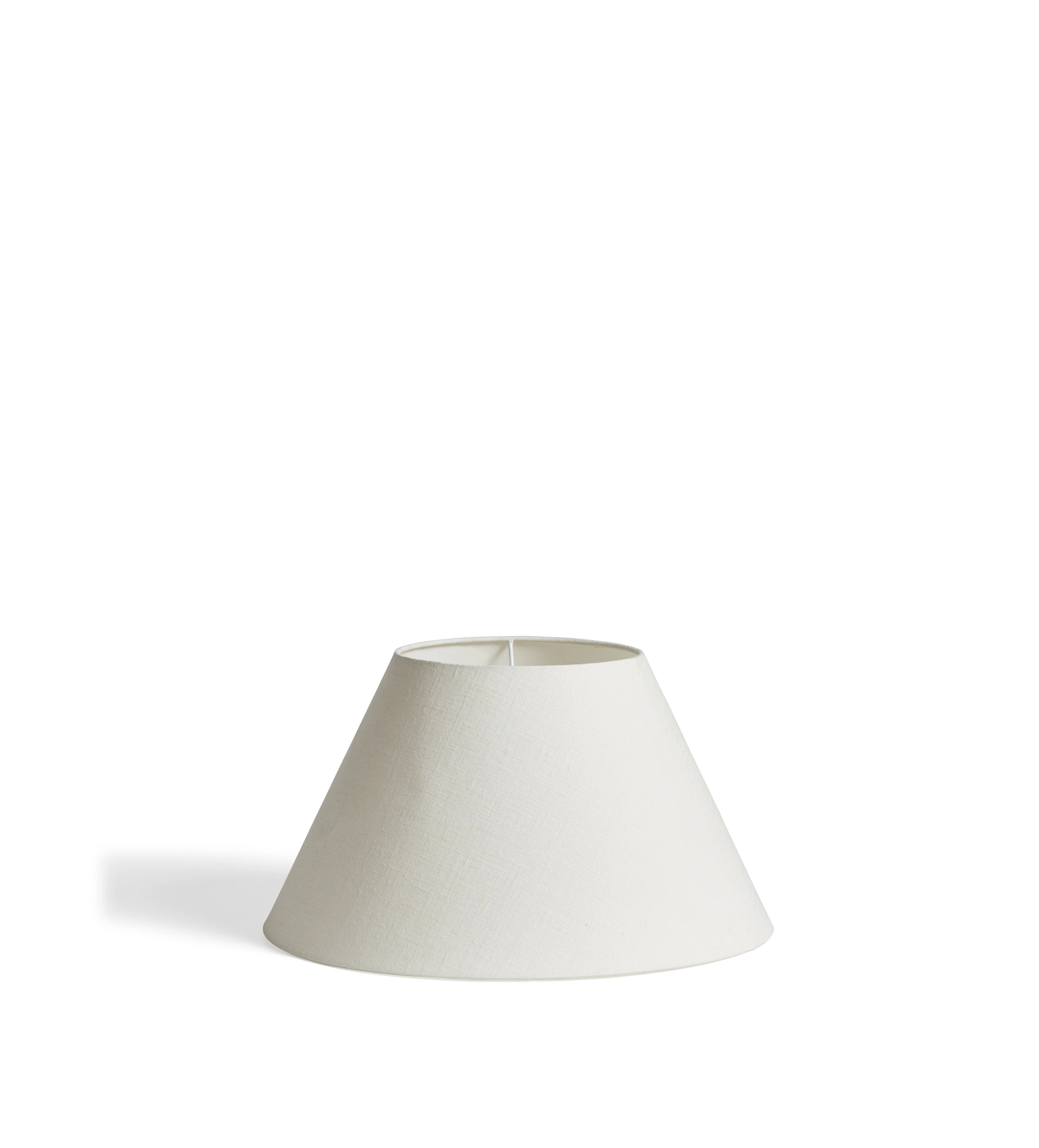 Empire Linen Lampshade 35cm – Off-White
