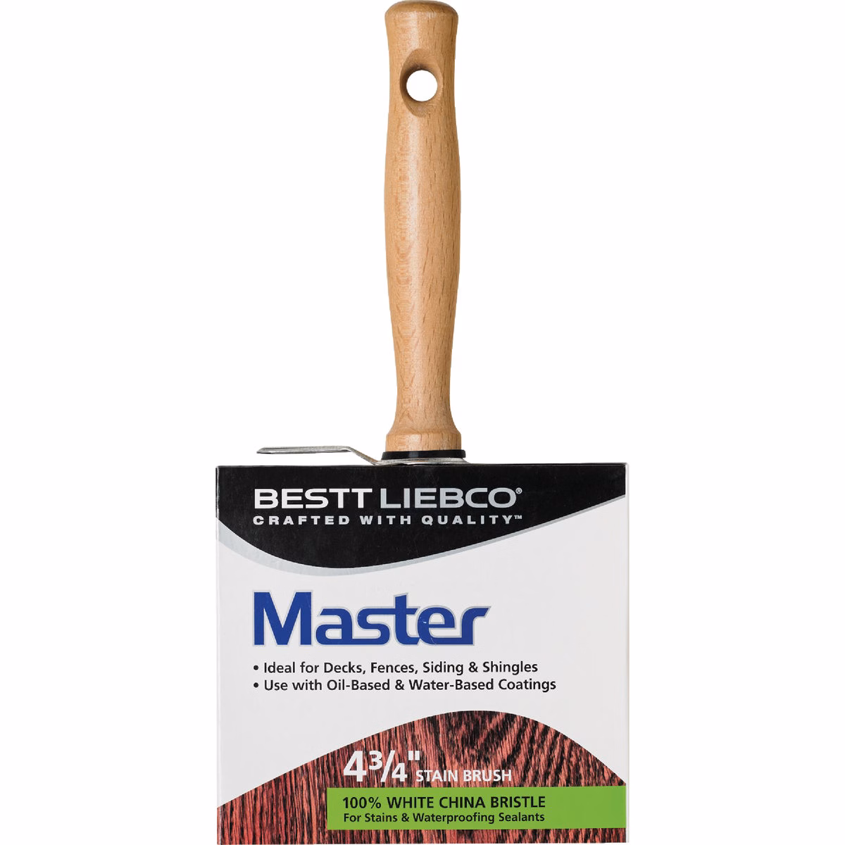 Bestt Liebco Master 4-3/4 In. Flat Stain Brush No. 123