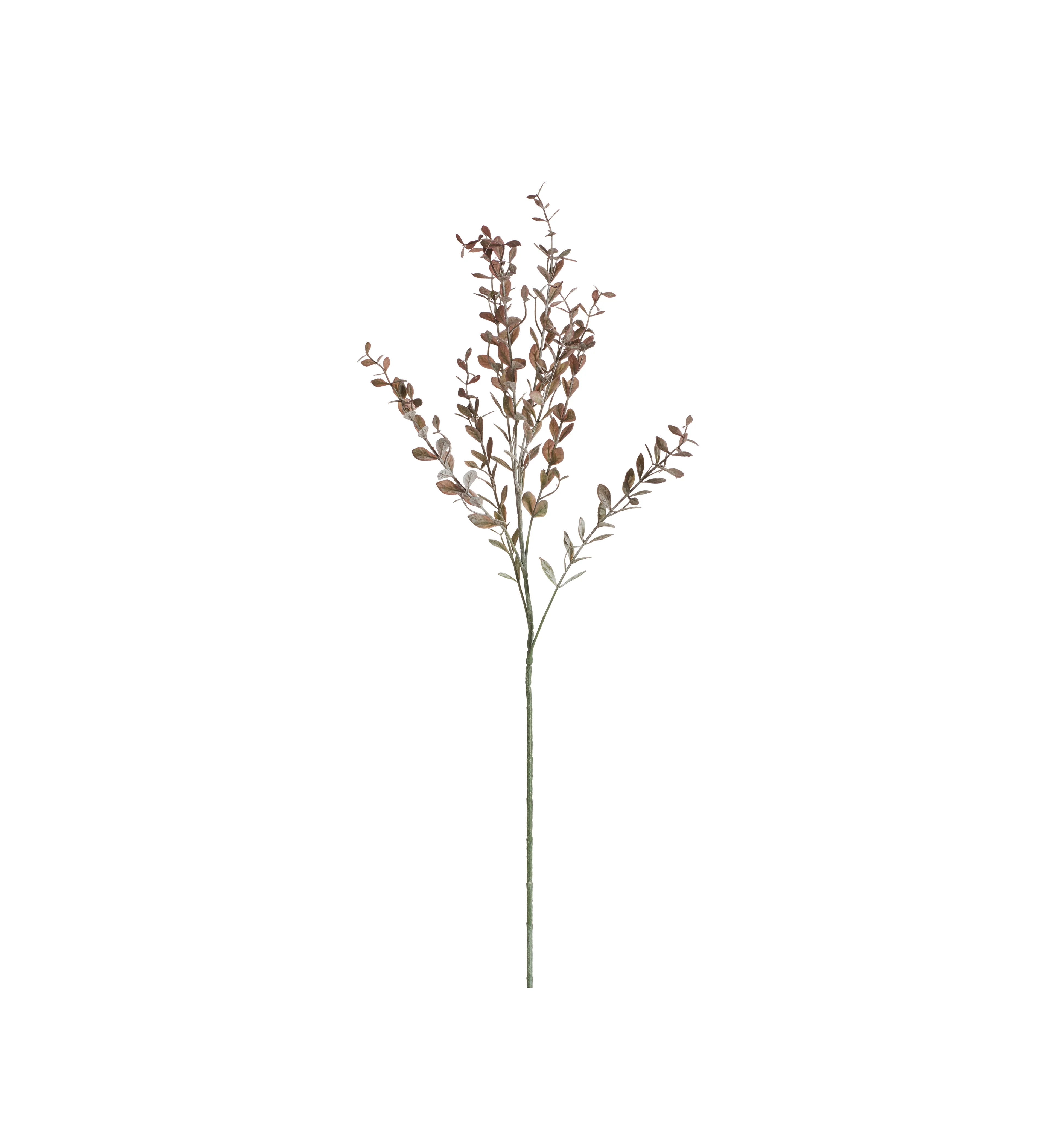 Faux Barberry Branch – Dark Brown/Burgundy