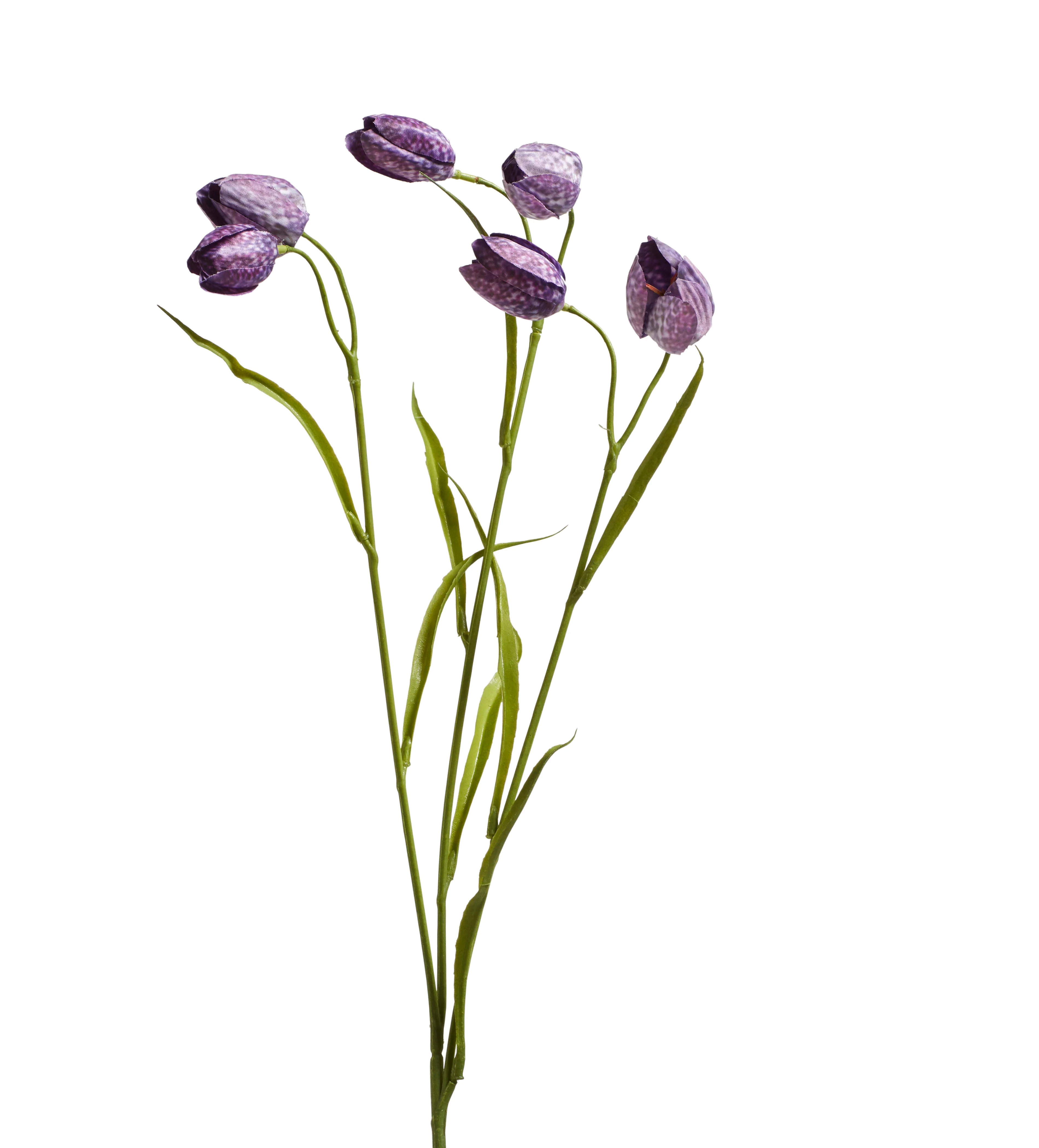 Faux Fritillaria Stem – Purple