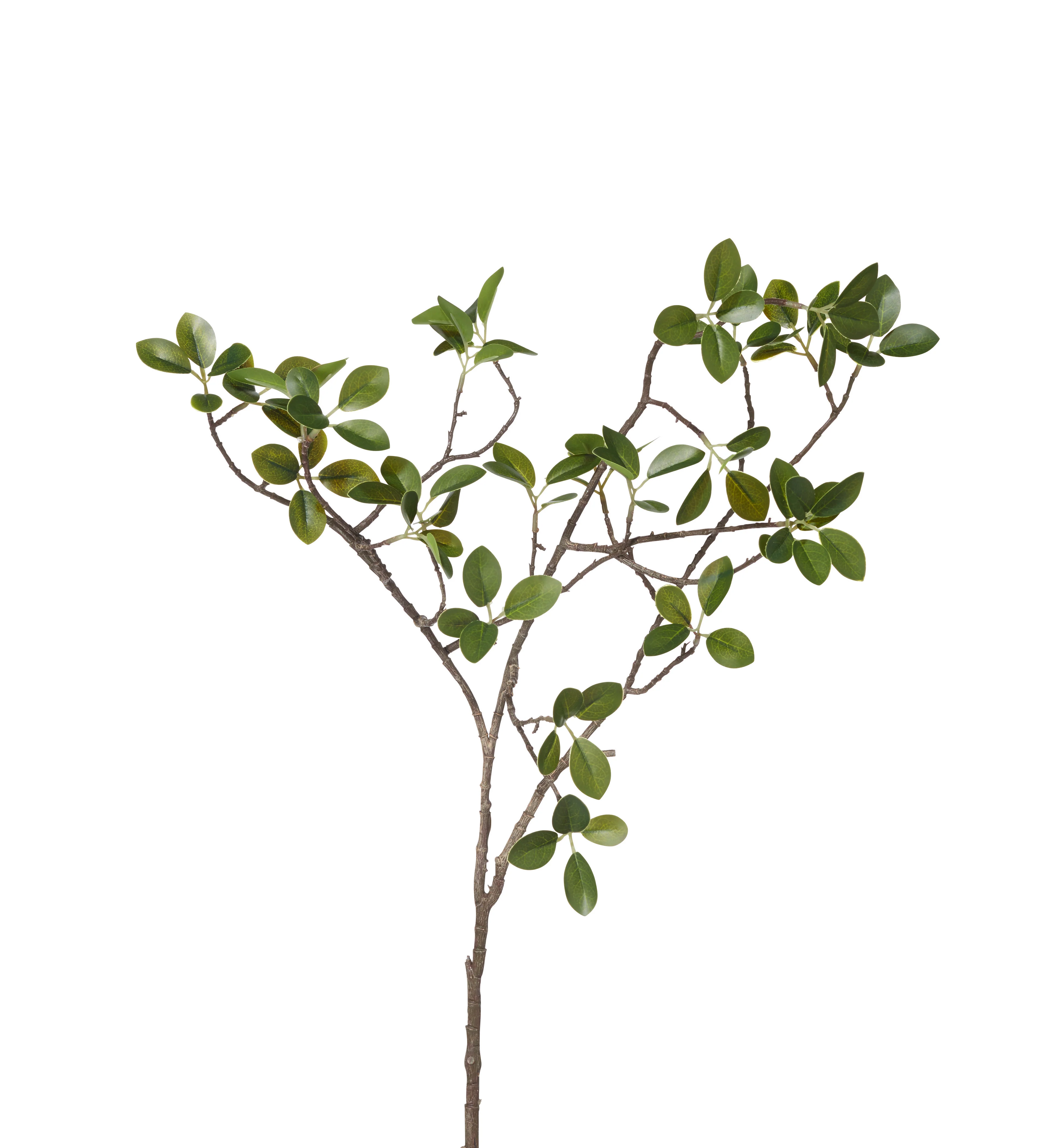 Faux Garden Shrub Branch – Green
