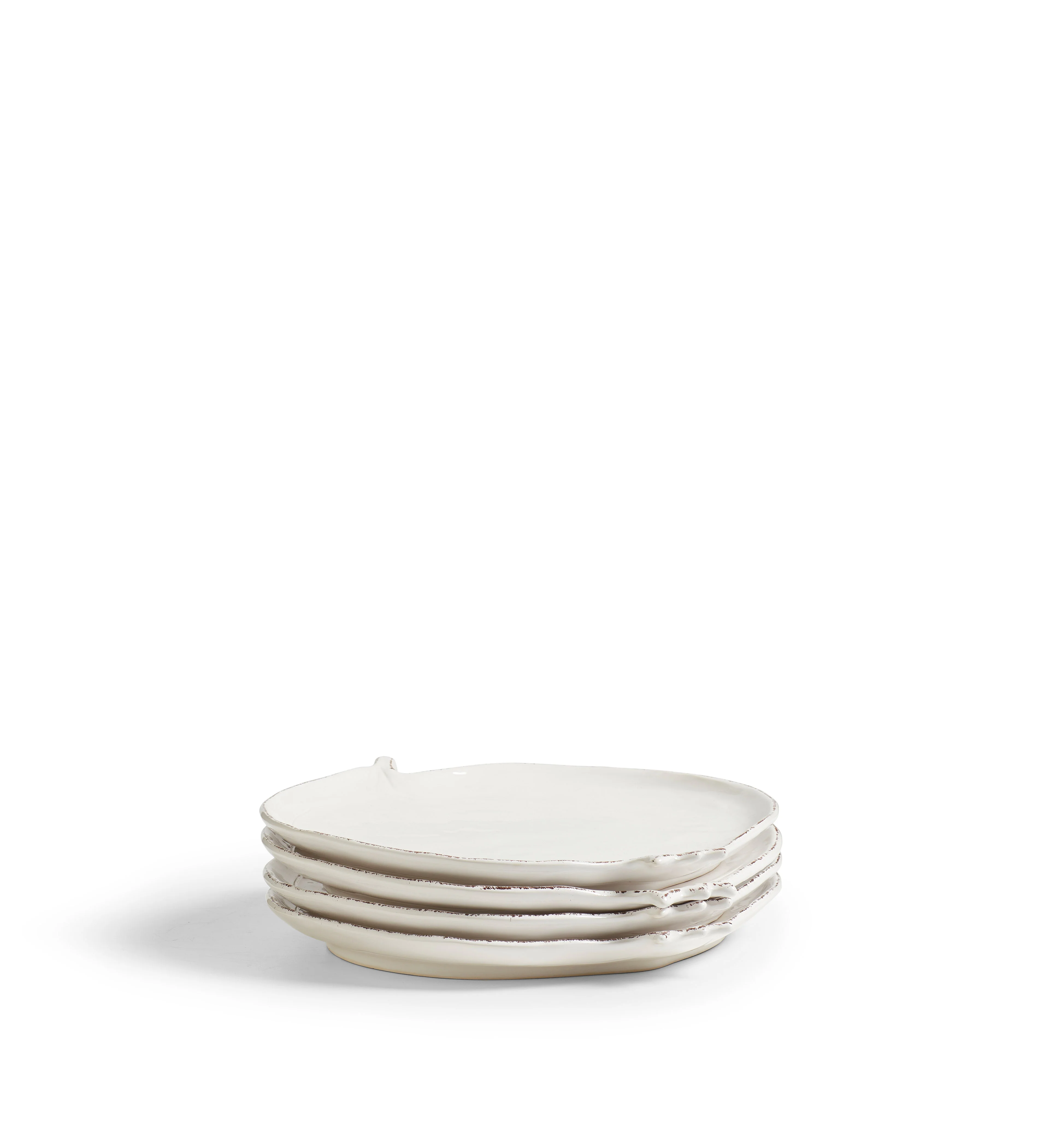 Fenoglio Dinner Plates – Set of Four – White
