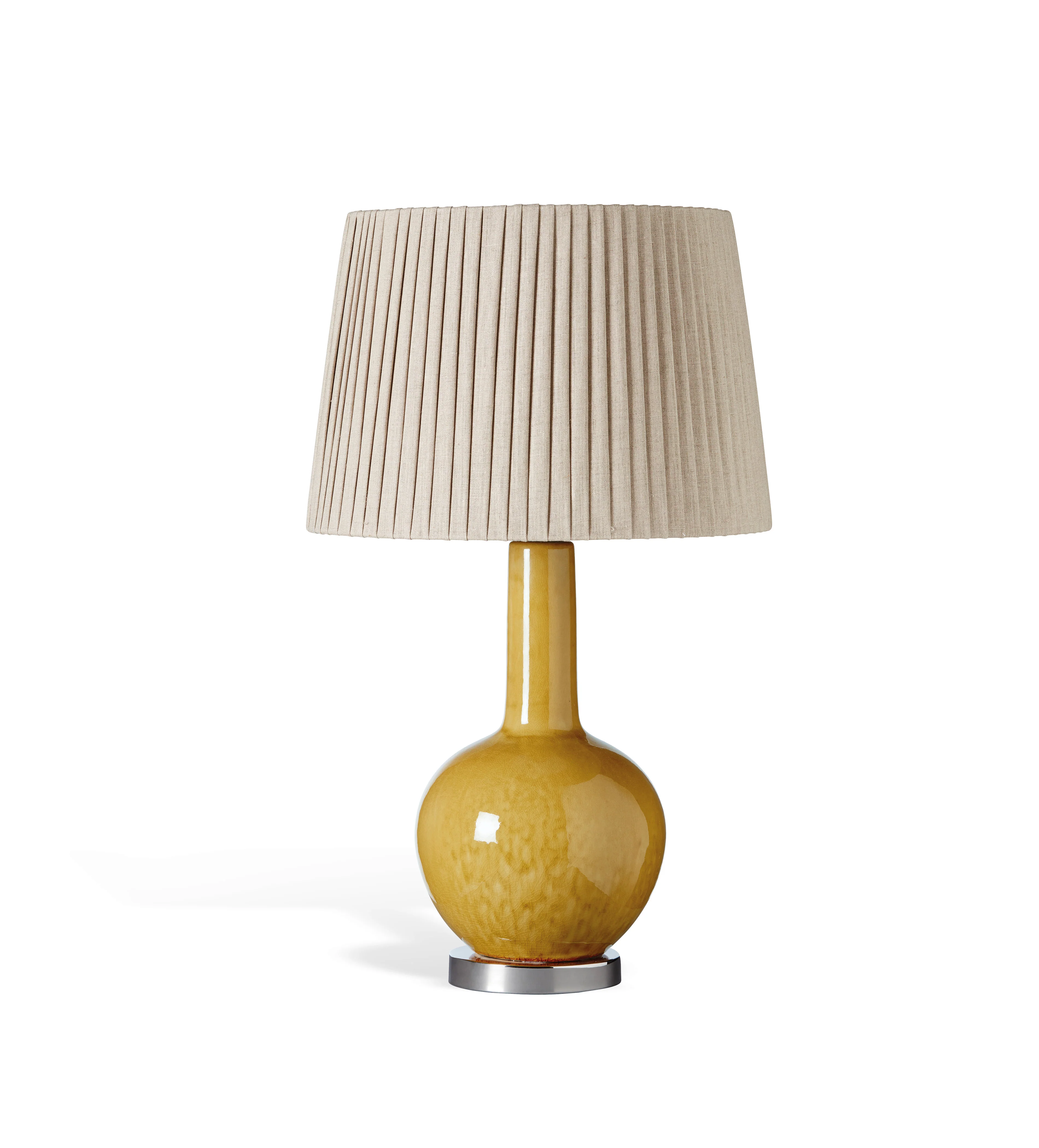 Grenadilla Table Lamp Base – Saffron