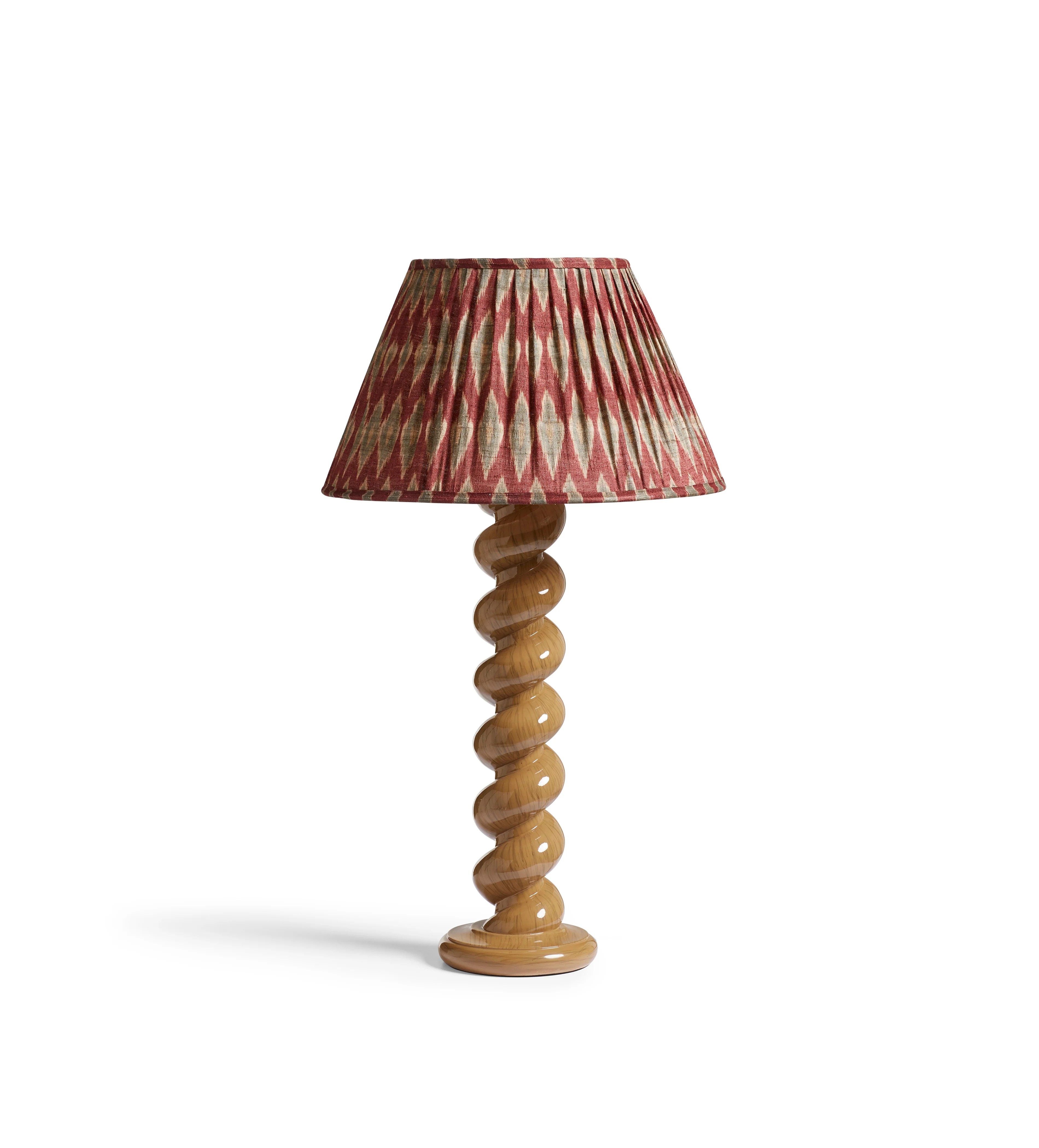 Henshall Table Lamp Base – Washed Orange