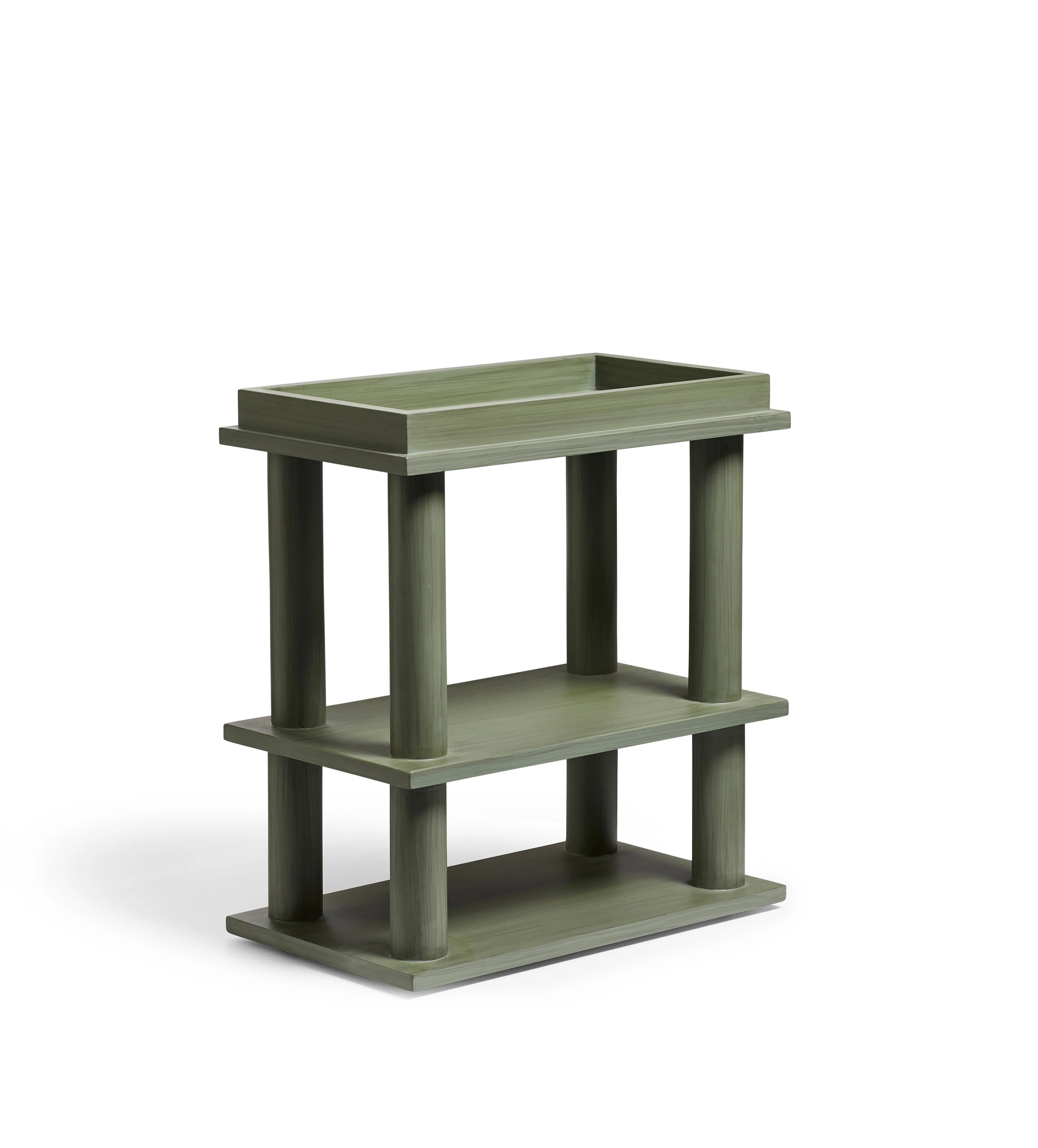 Herbert Sofa Side Table – Seafoam