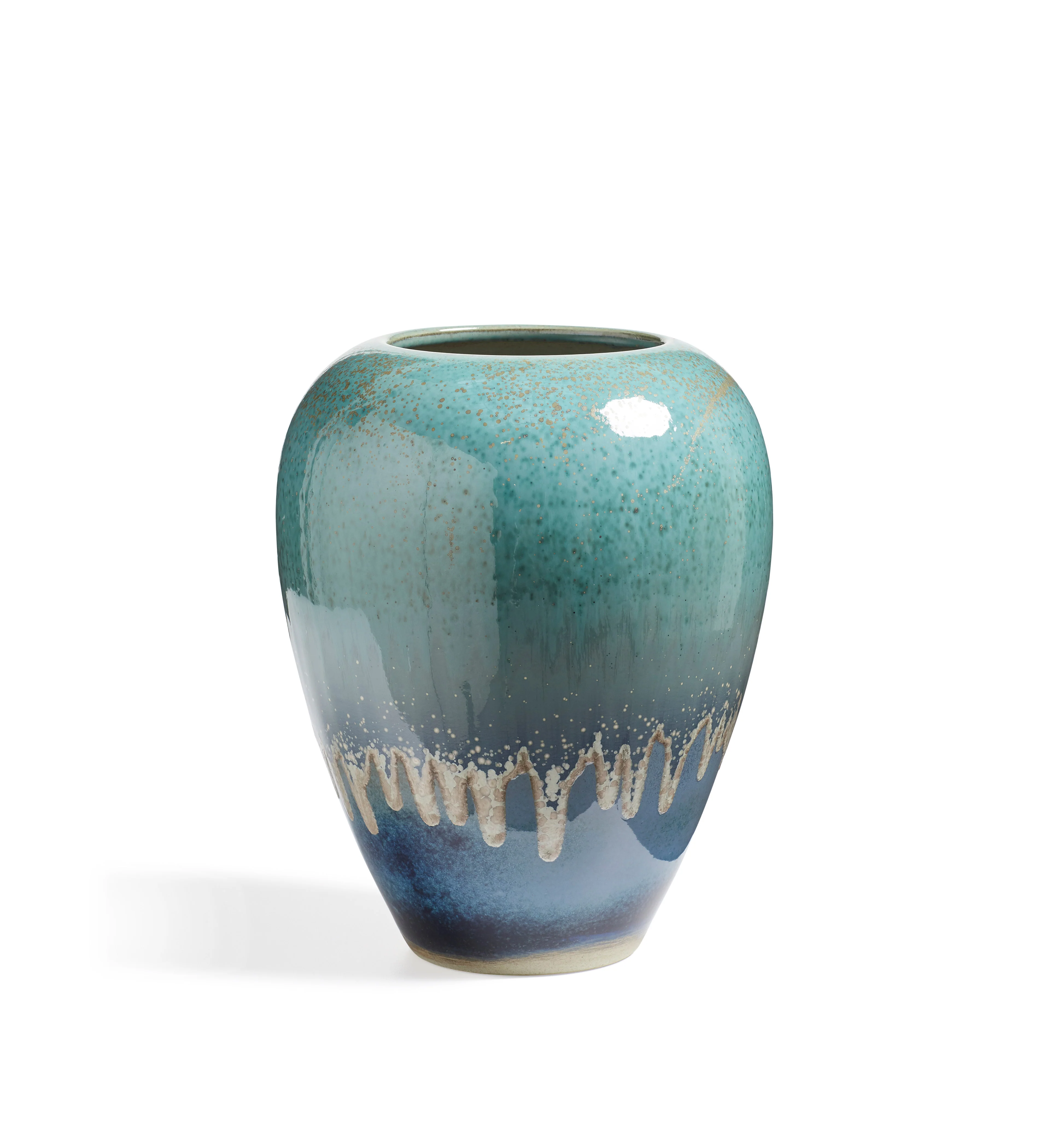 Hervey Vase – Aruba Blue