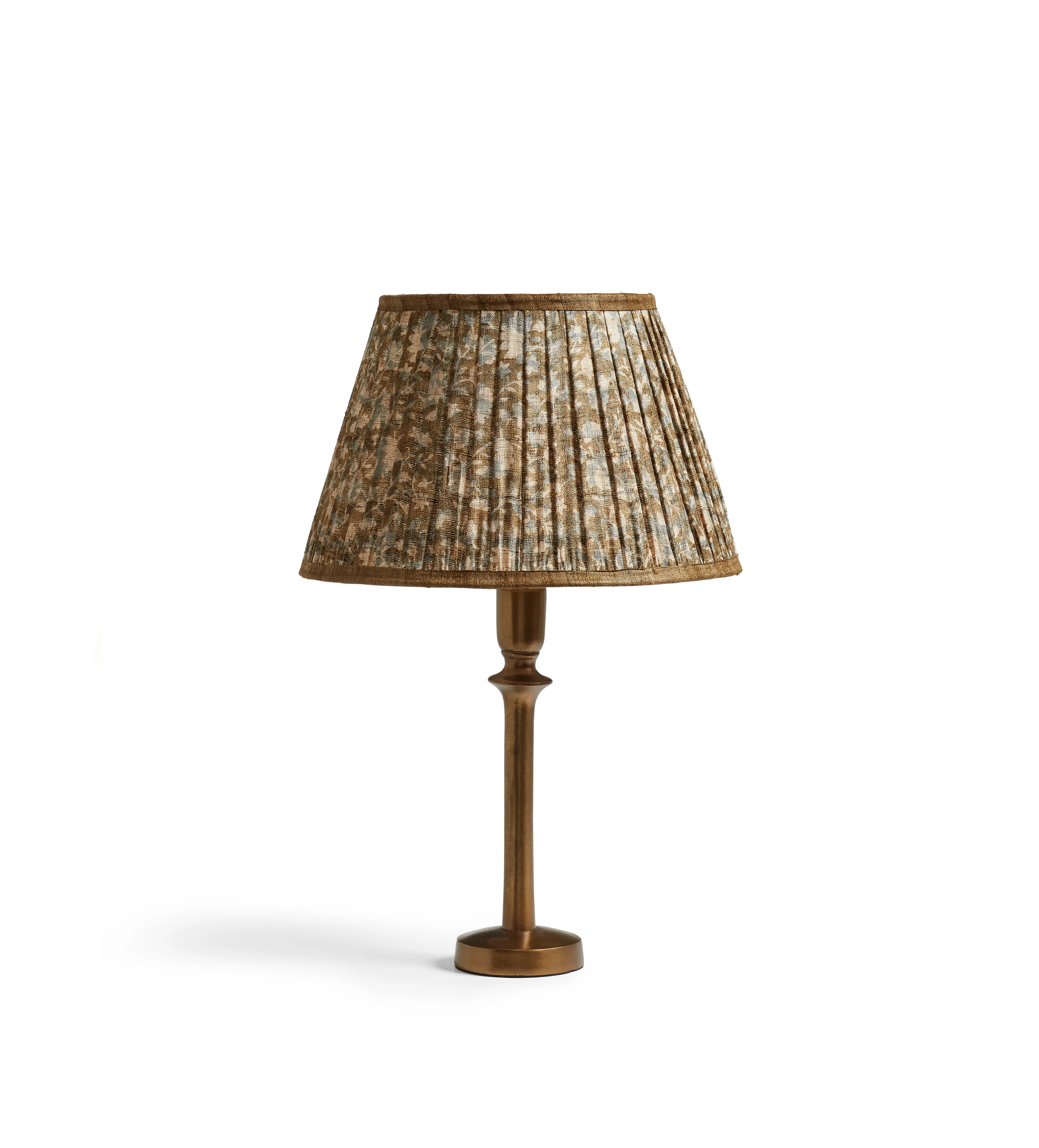 Ignis Table Lamp Base – Antique Brass