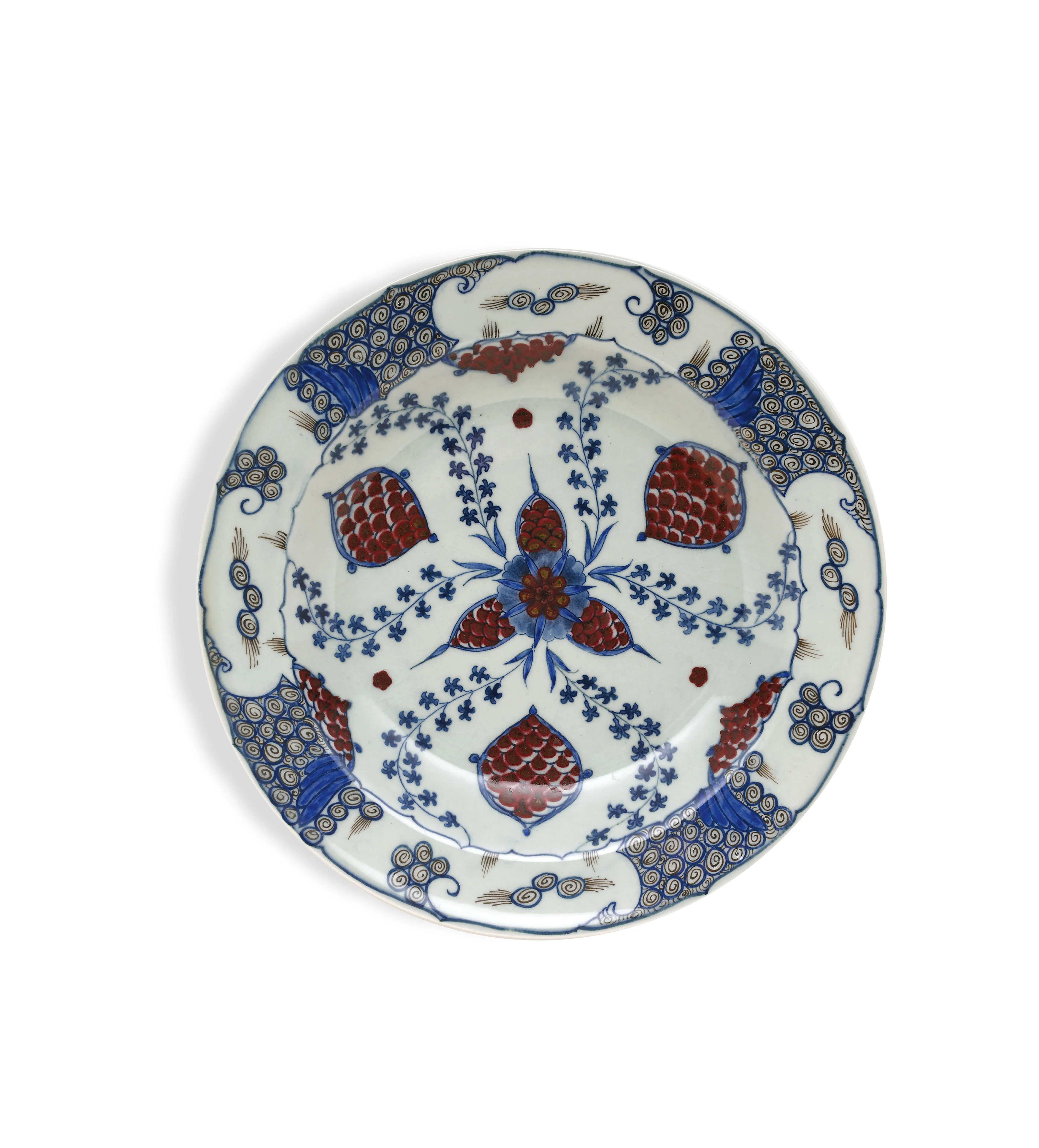 Isphahan Large Plates – Set of Four – Multi