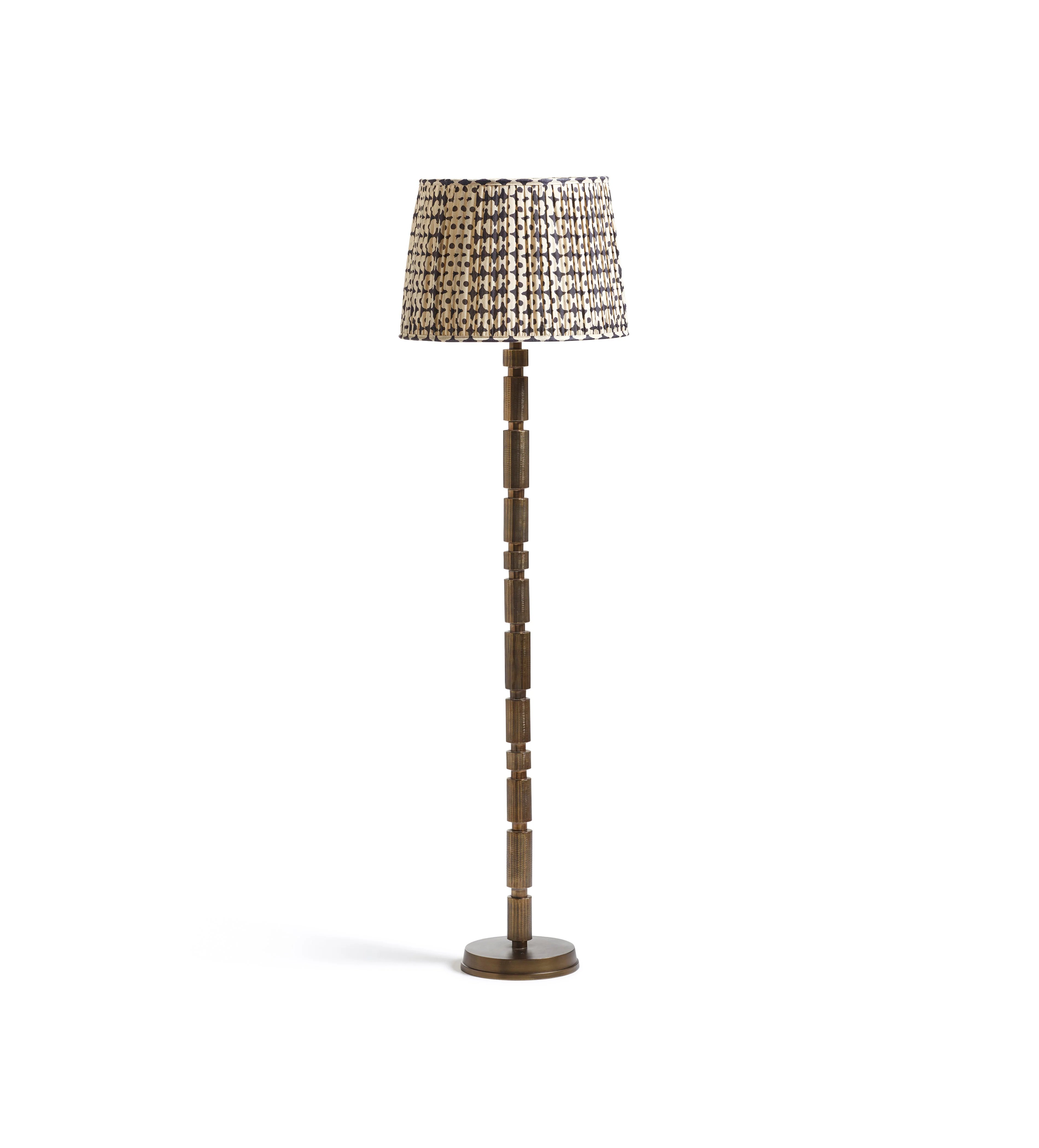 Jameo Floor Lamp Base – Antique Bronze