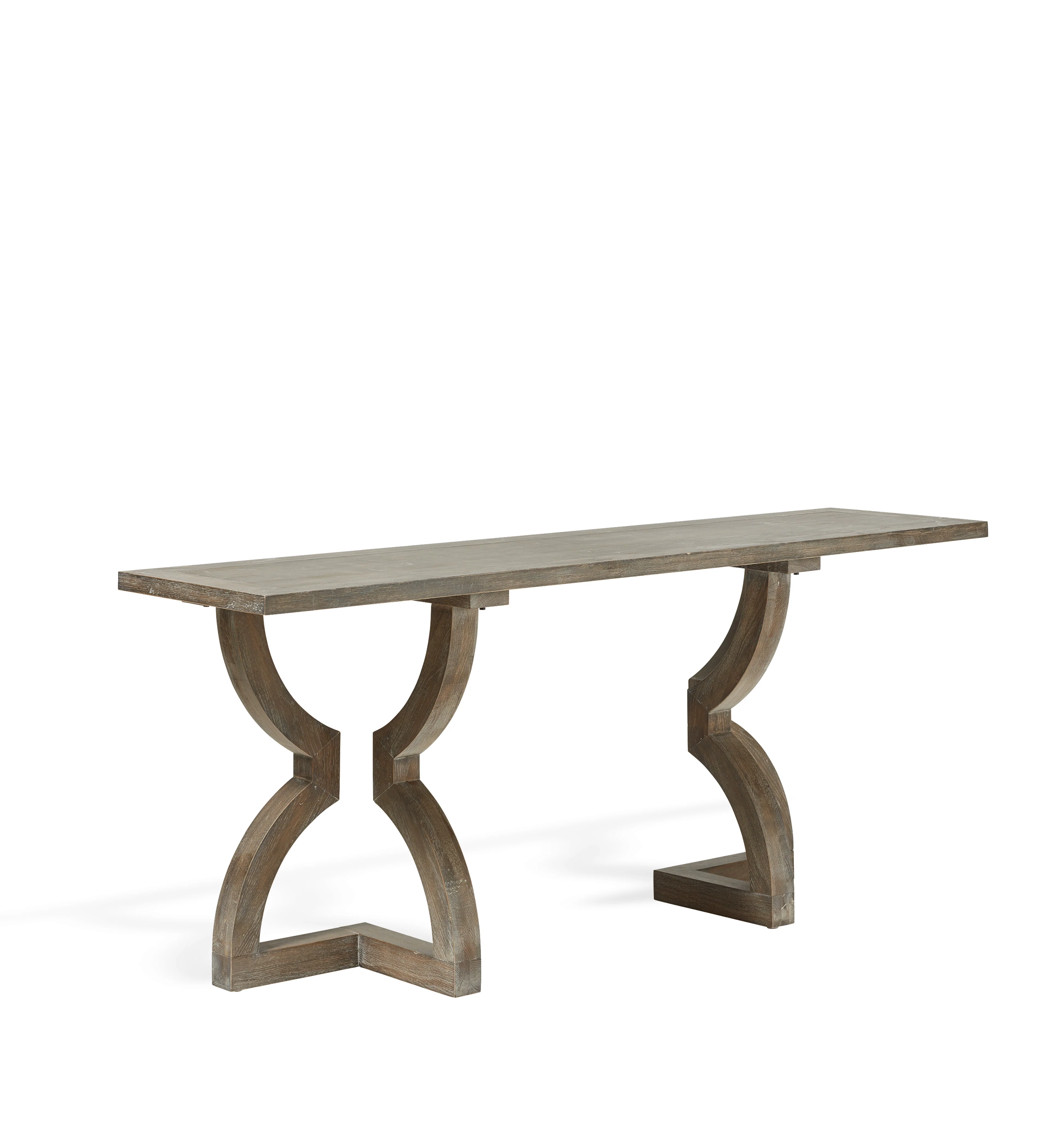 Kaishu Console Table – Watered Grey