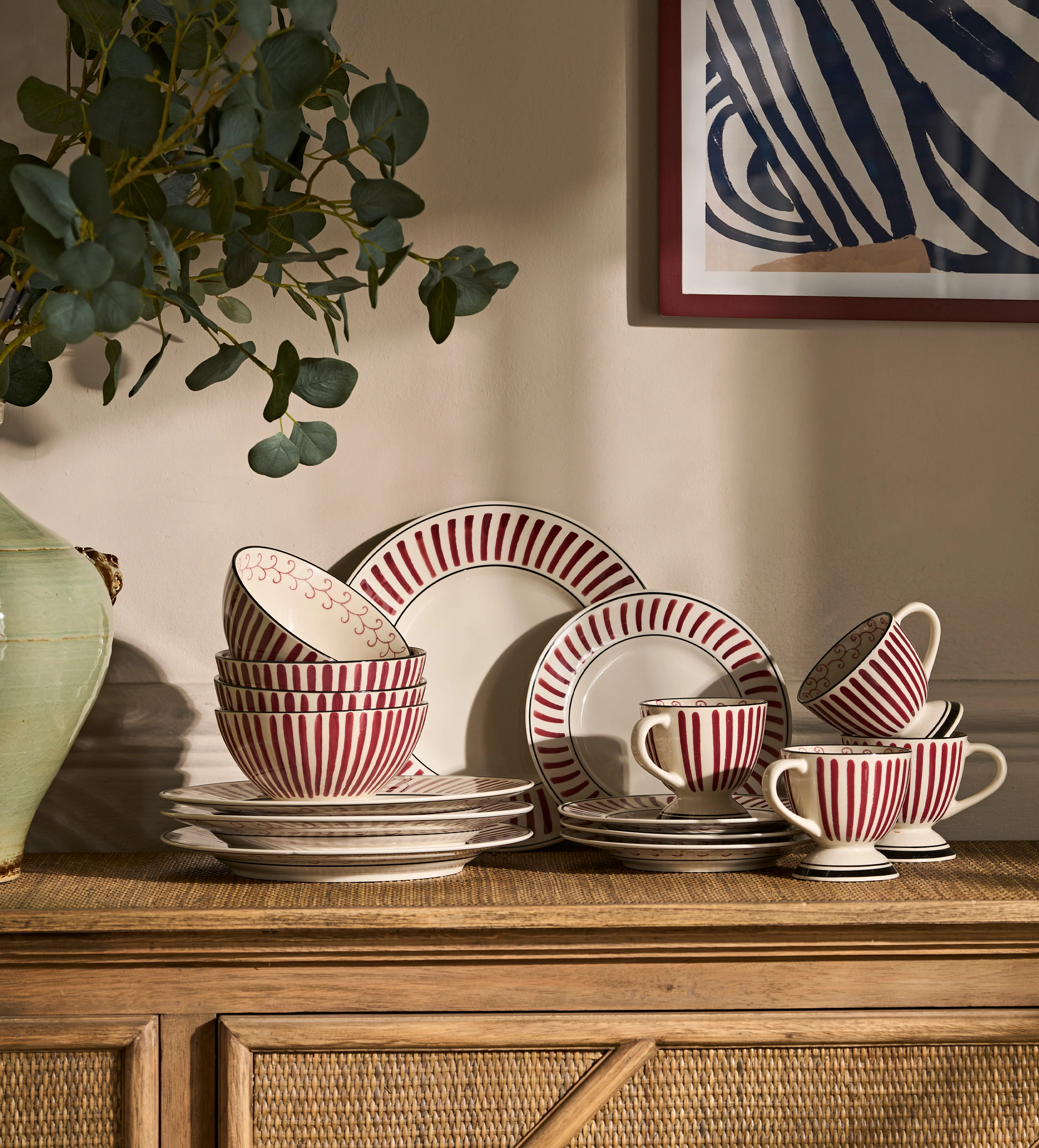 Kintaro Dinnerware Set – Set of Sixteen