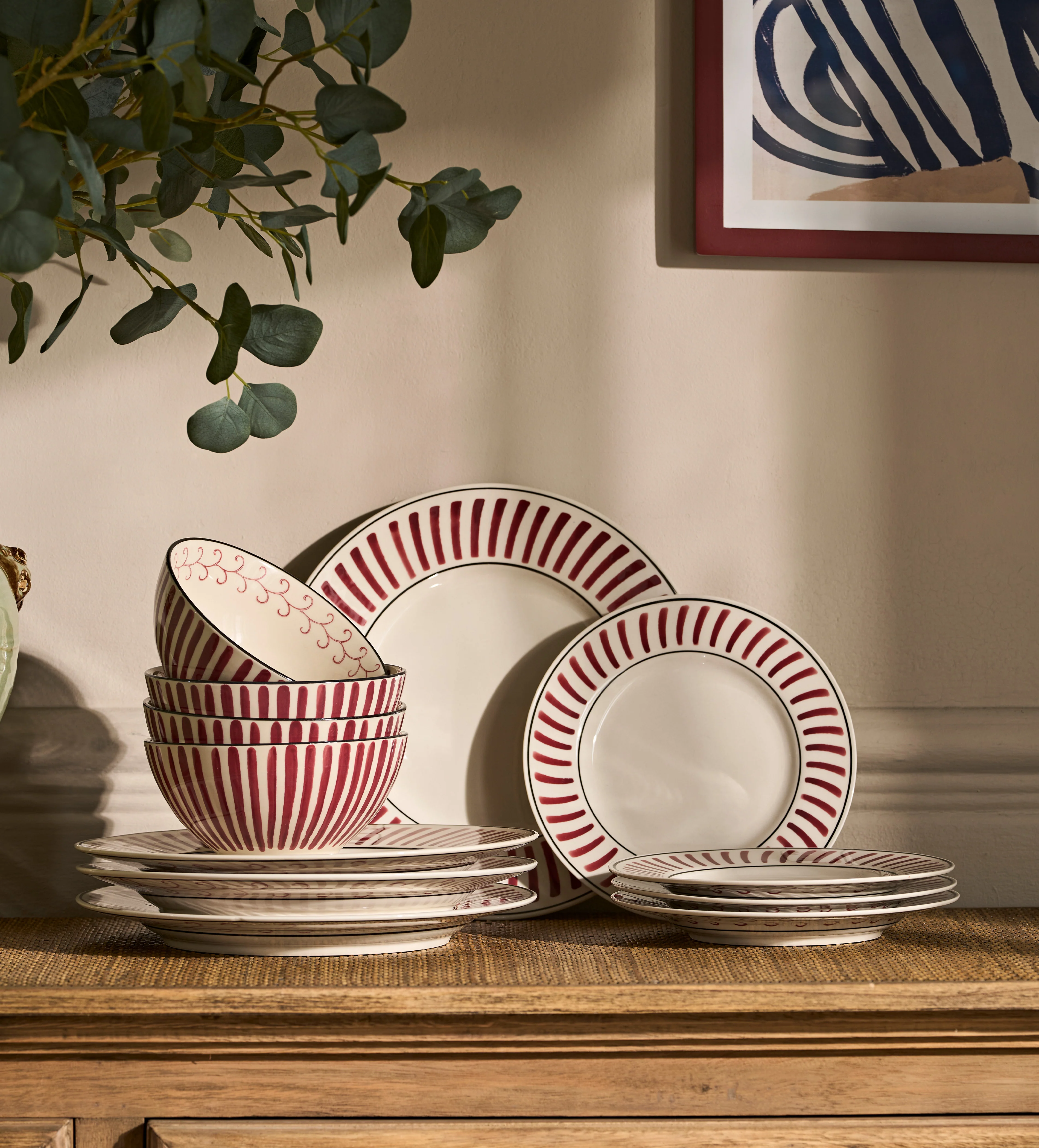 Kintaro Dinnerware Set – Set of Twelve