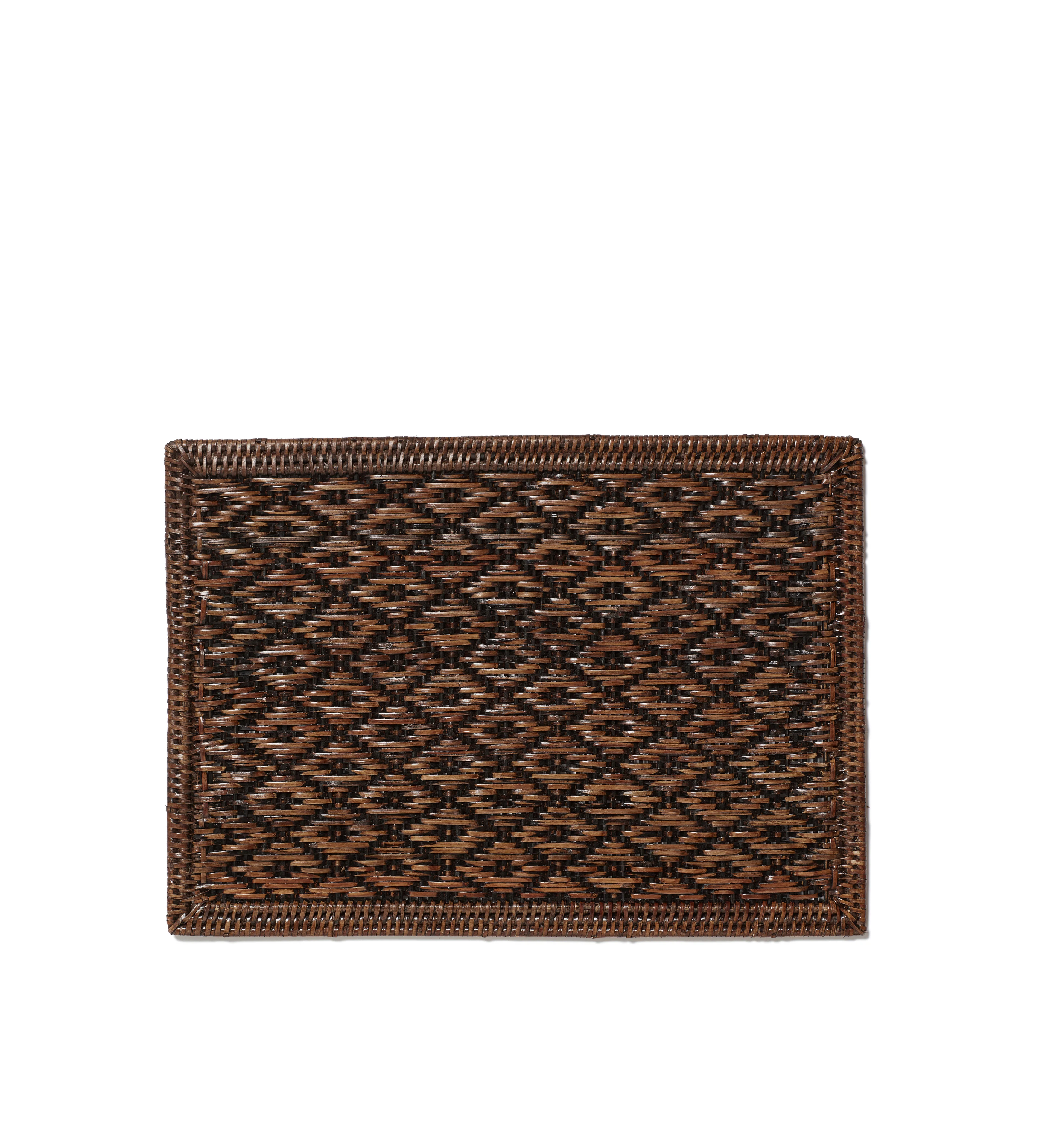 Mandalay Rattan Placemat – Antique Brown
