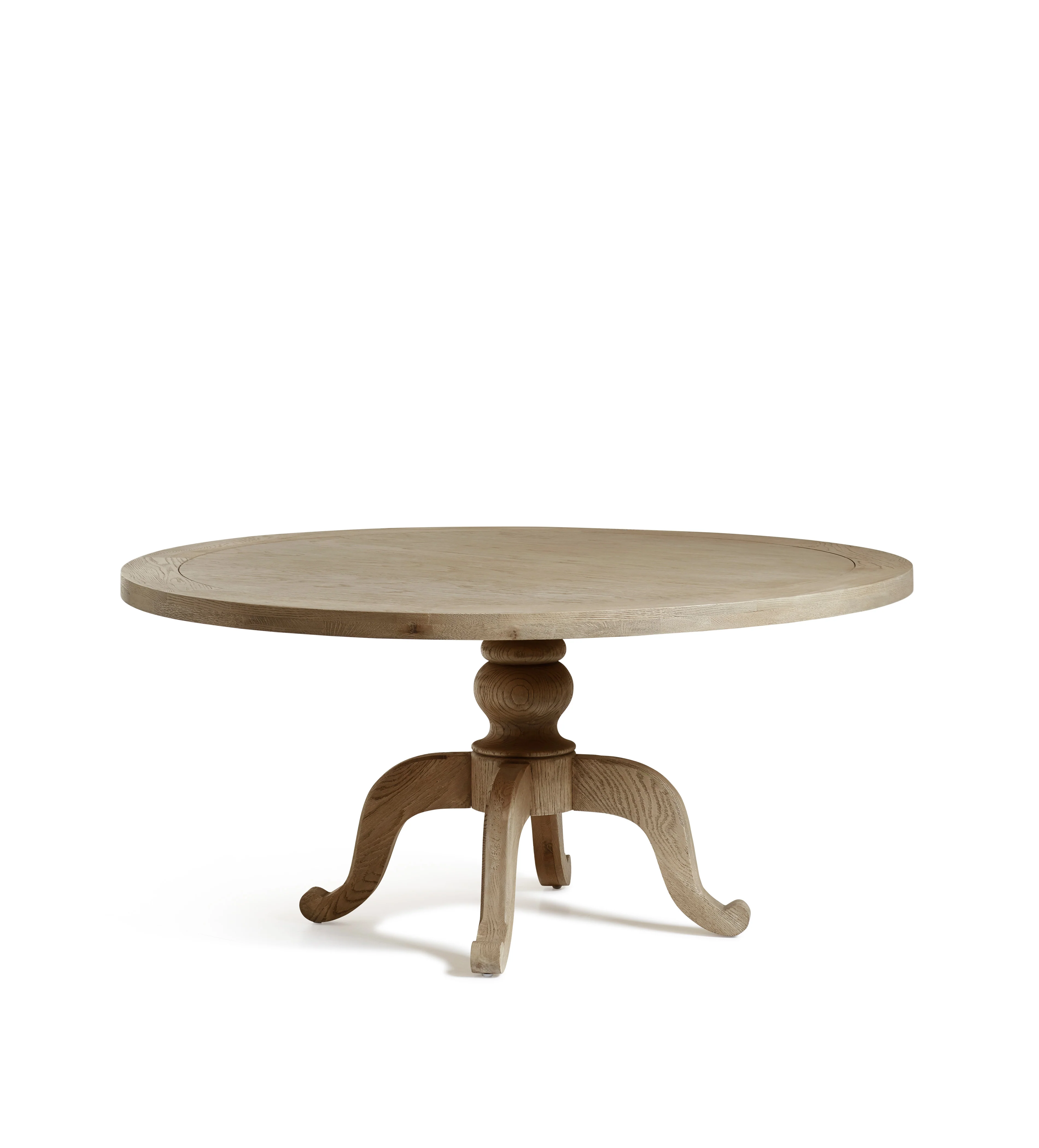 Arthur Round Dining Table – Large – Weathered Oak