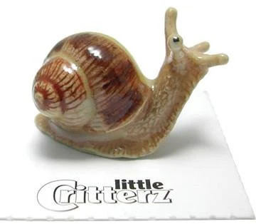 Little Critterz “Helix” Garden Snail LC532