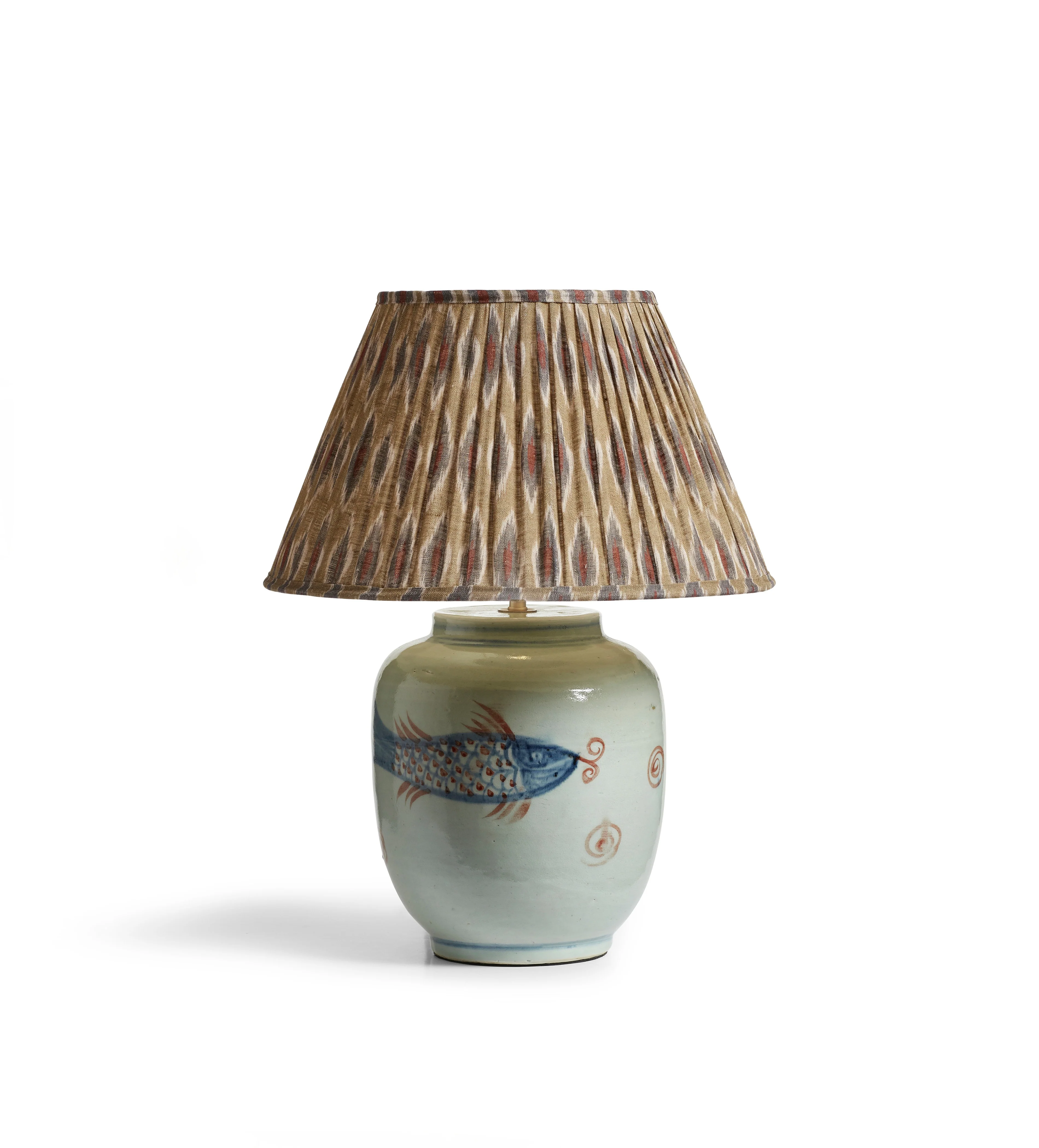 Macchli Table Lamp – Antique Brass