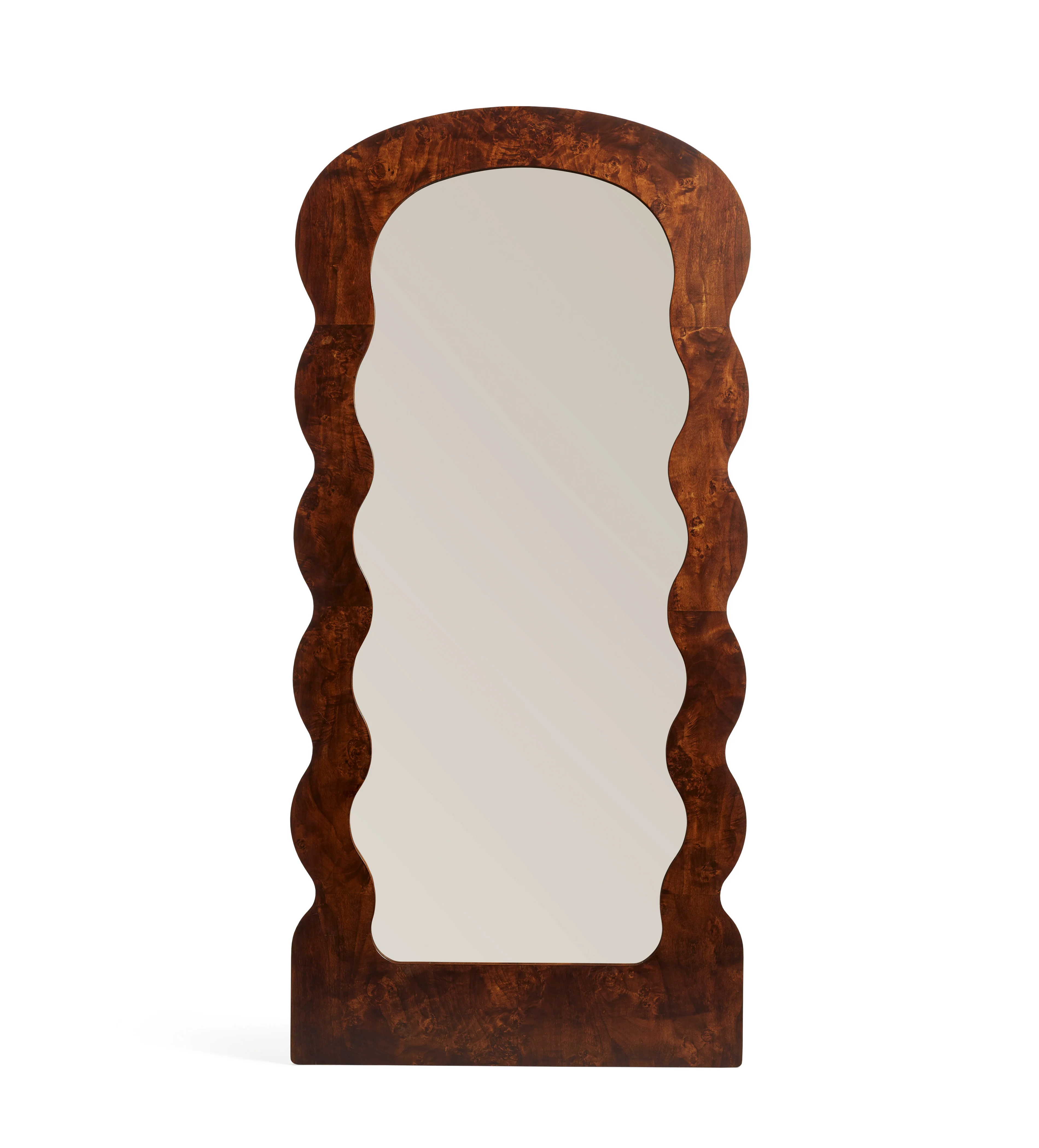Morena Mirror – Warm Burl