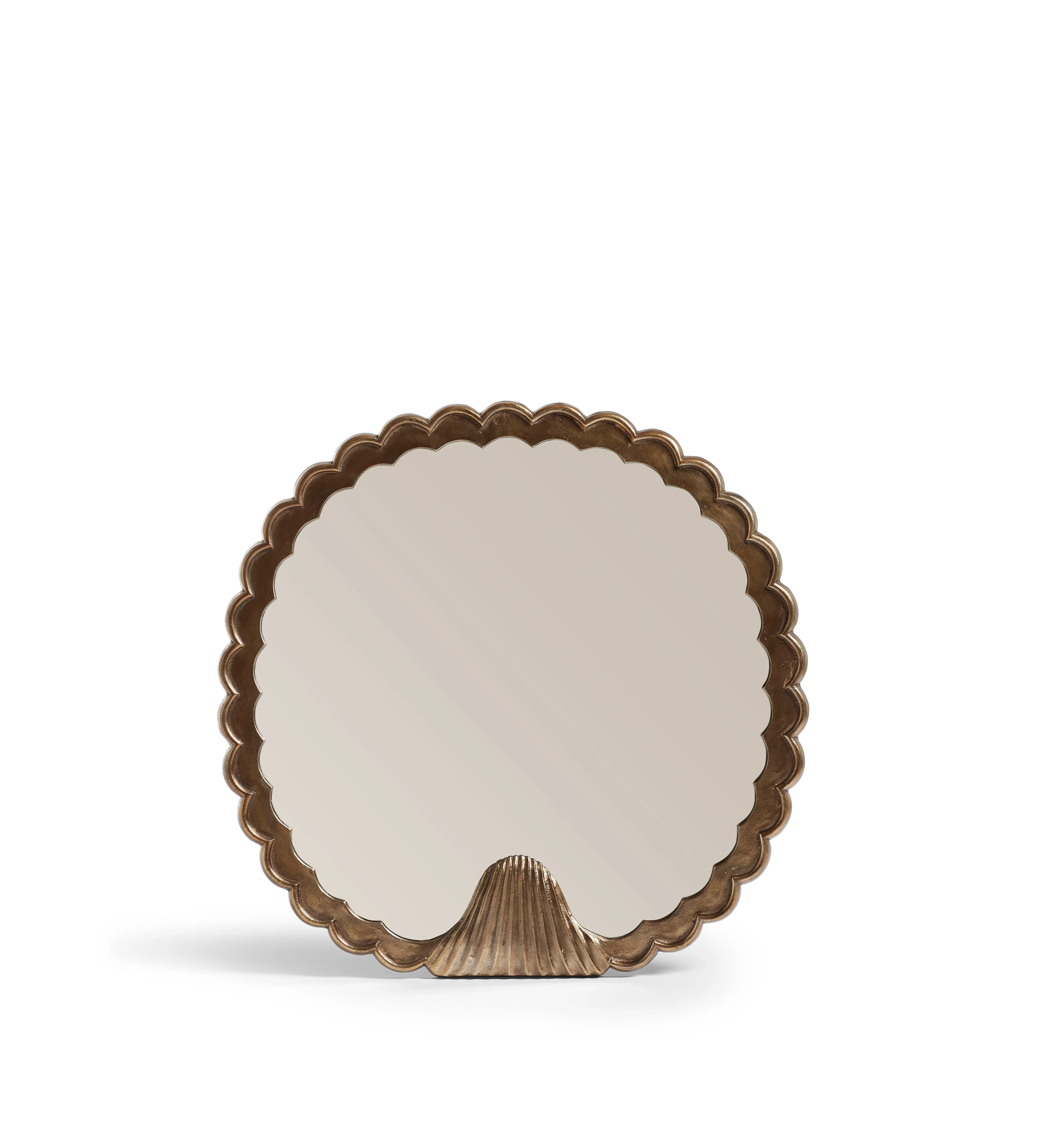 Morni Mirror – Antique Brass