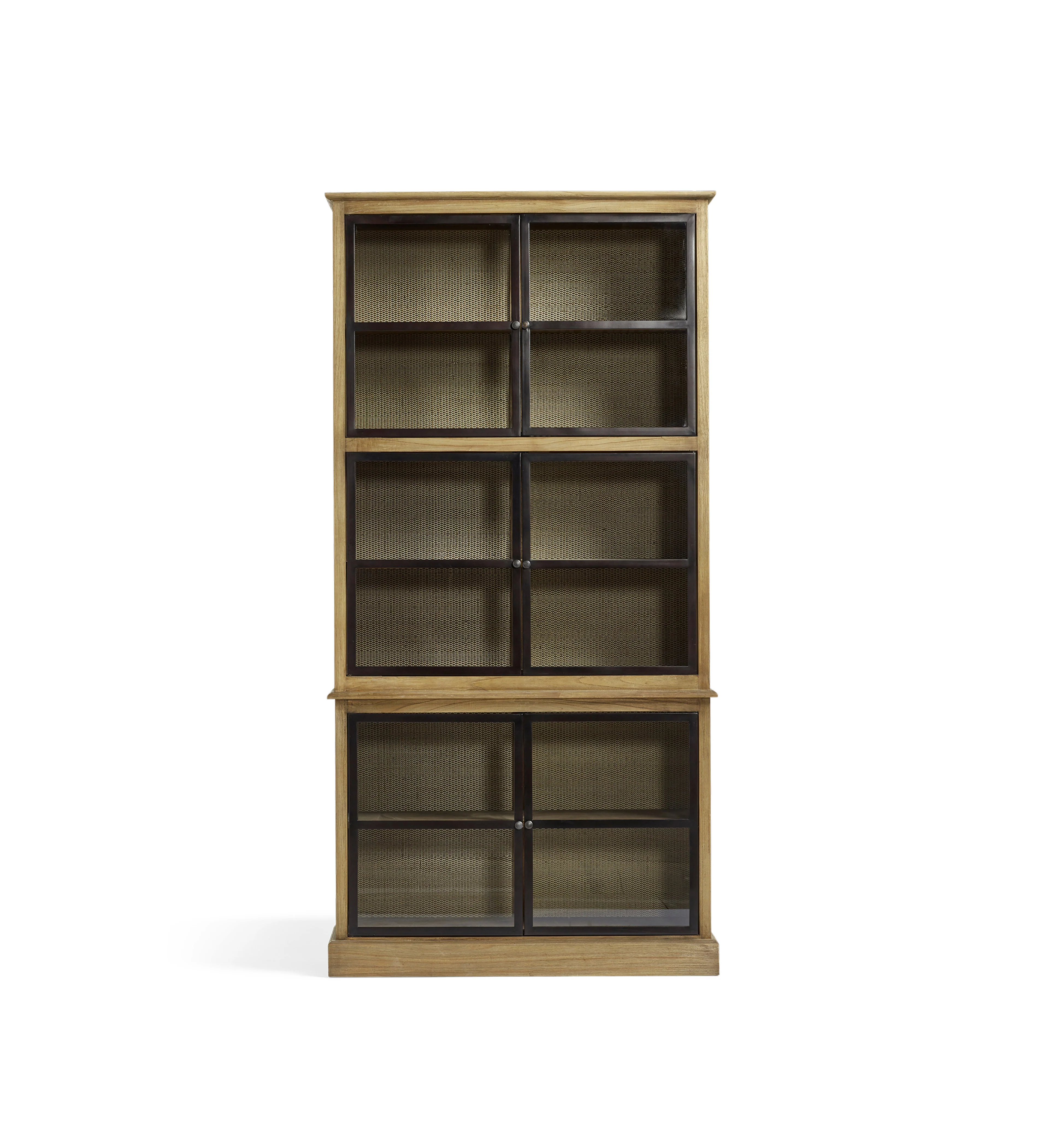 Pentomino Display Cabinet – Narrow – Natural