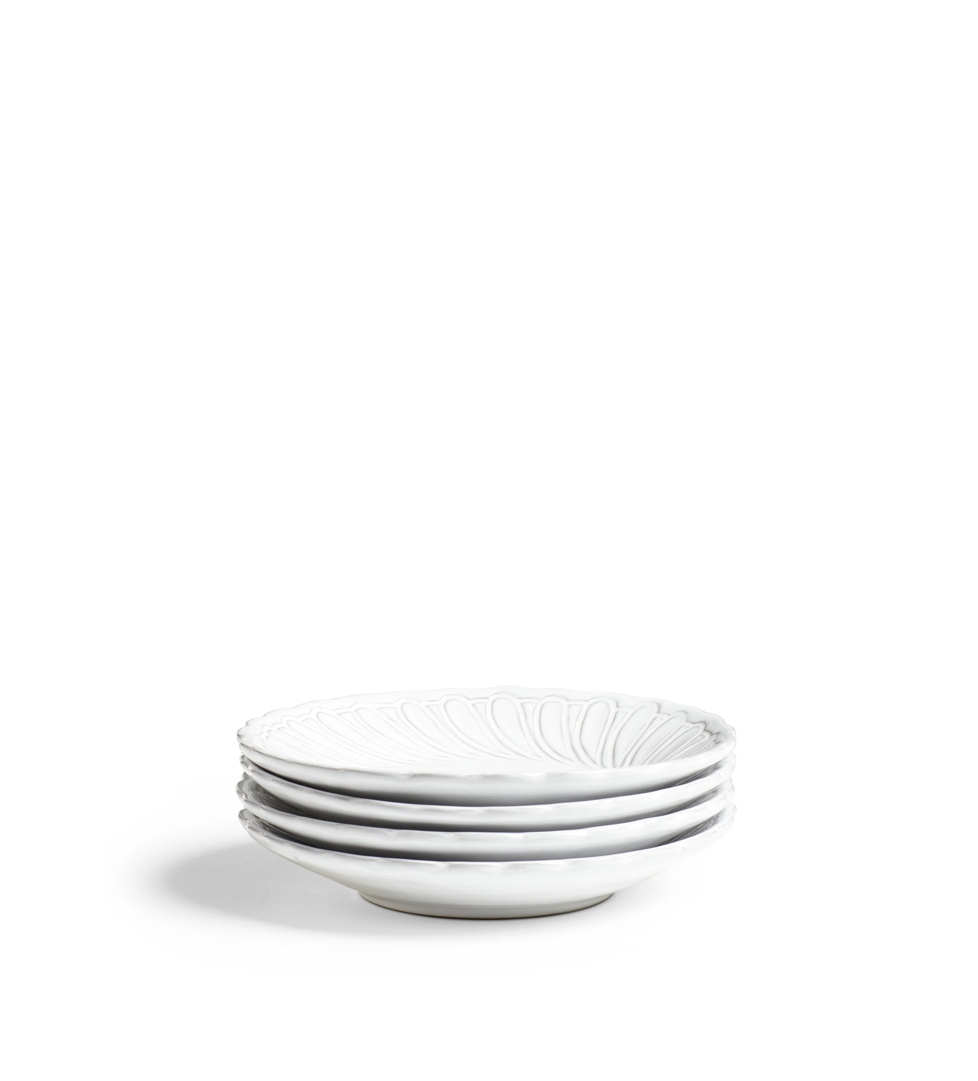 Nephele Pasta Bowls – Set of Four – White