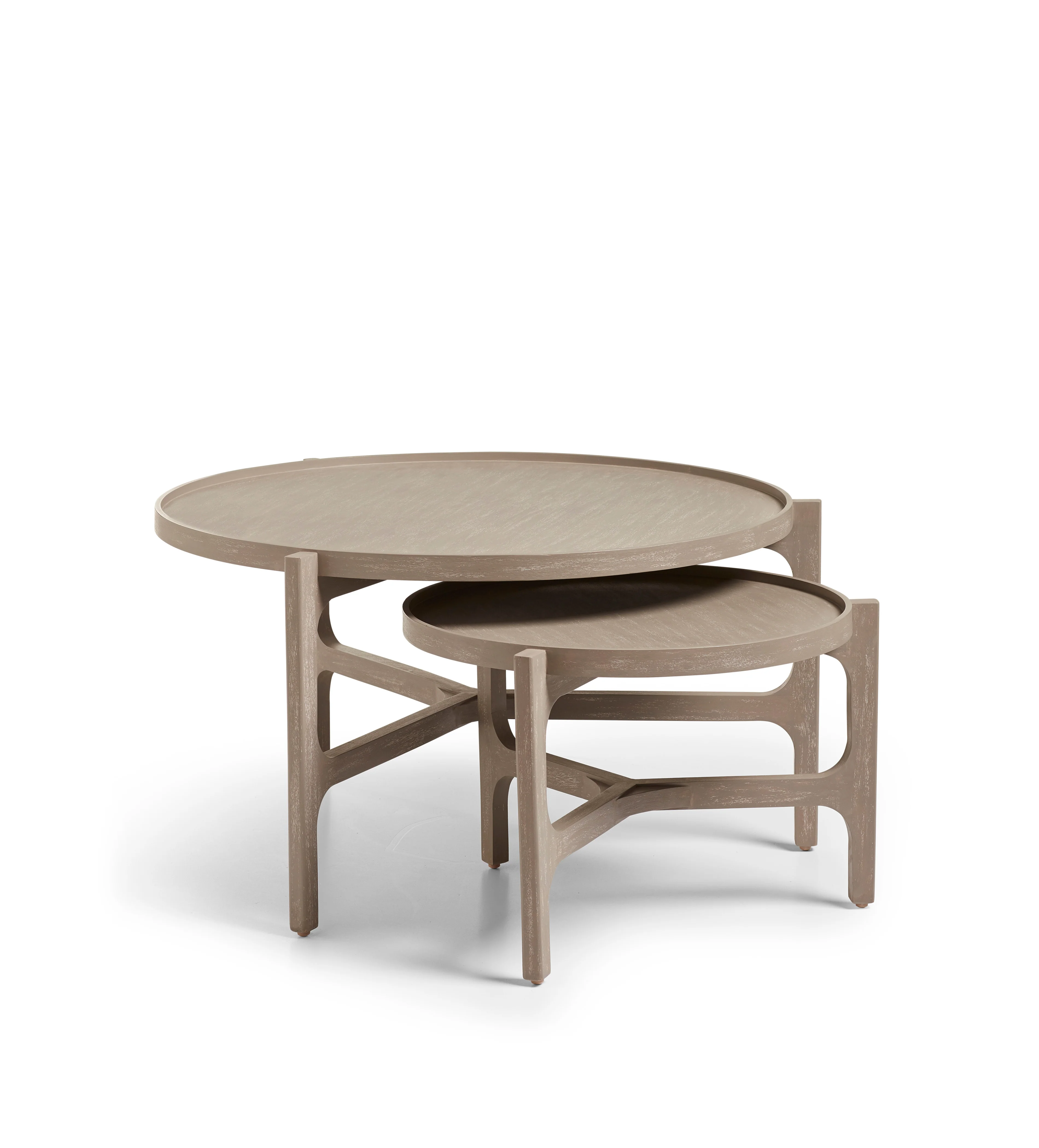 Nidum Nested Coffee Tables – Silver Birch