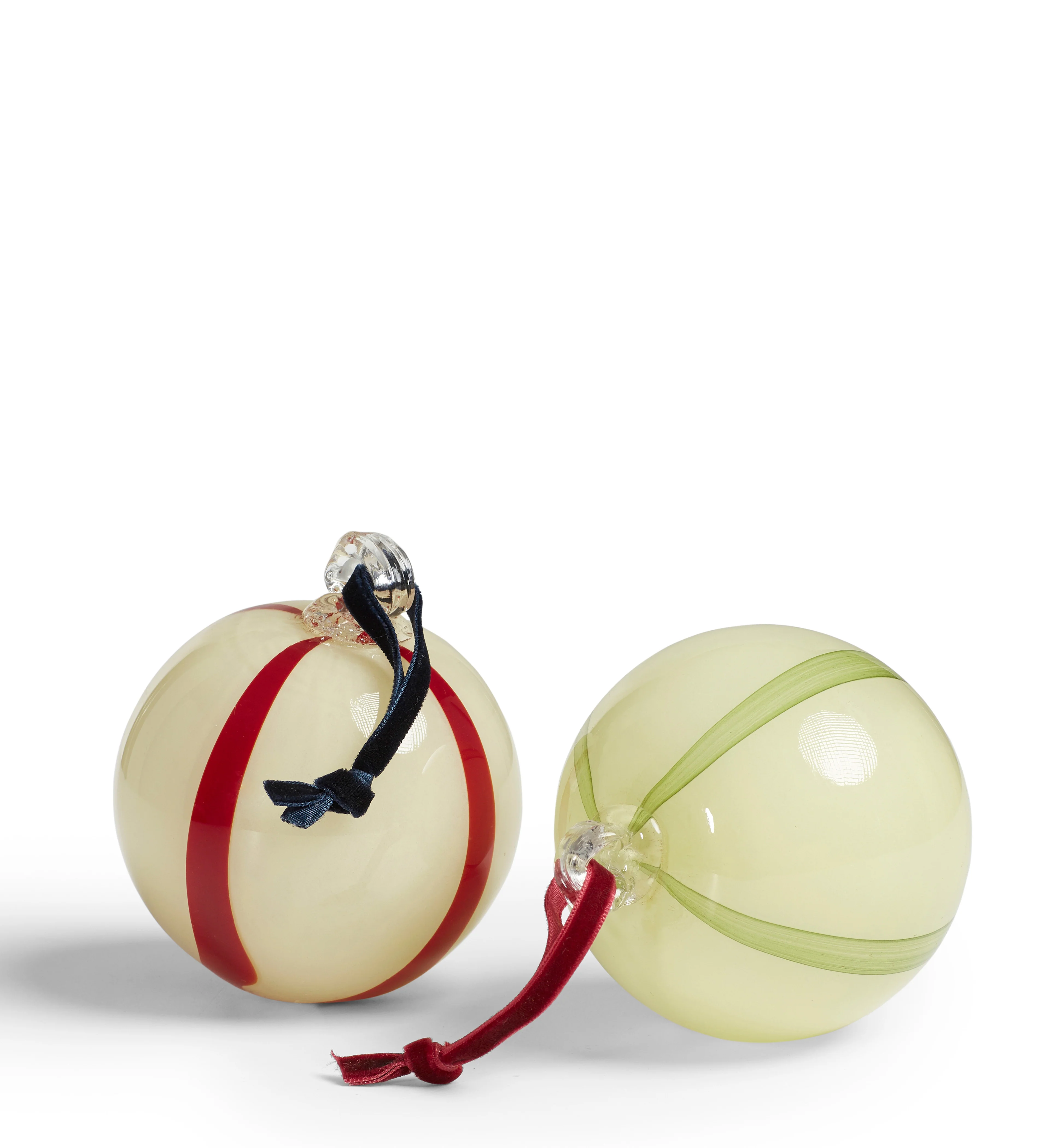 Nimbus Stripe Baubles Pair – Multi