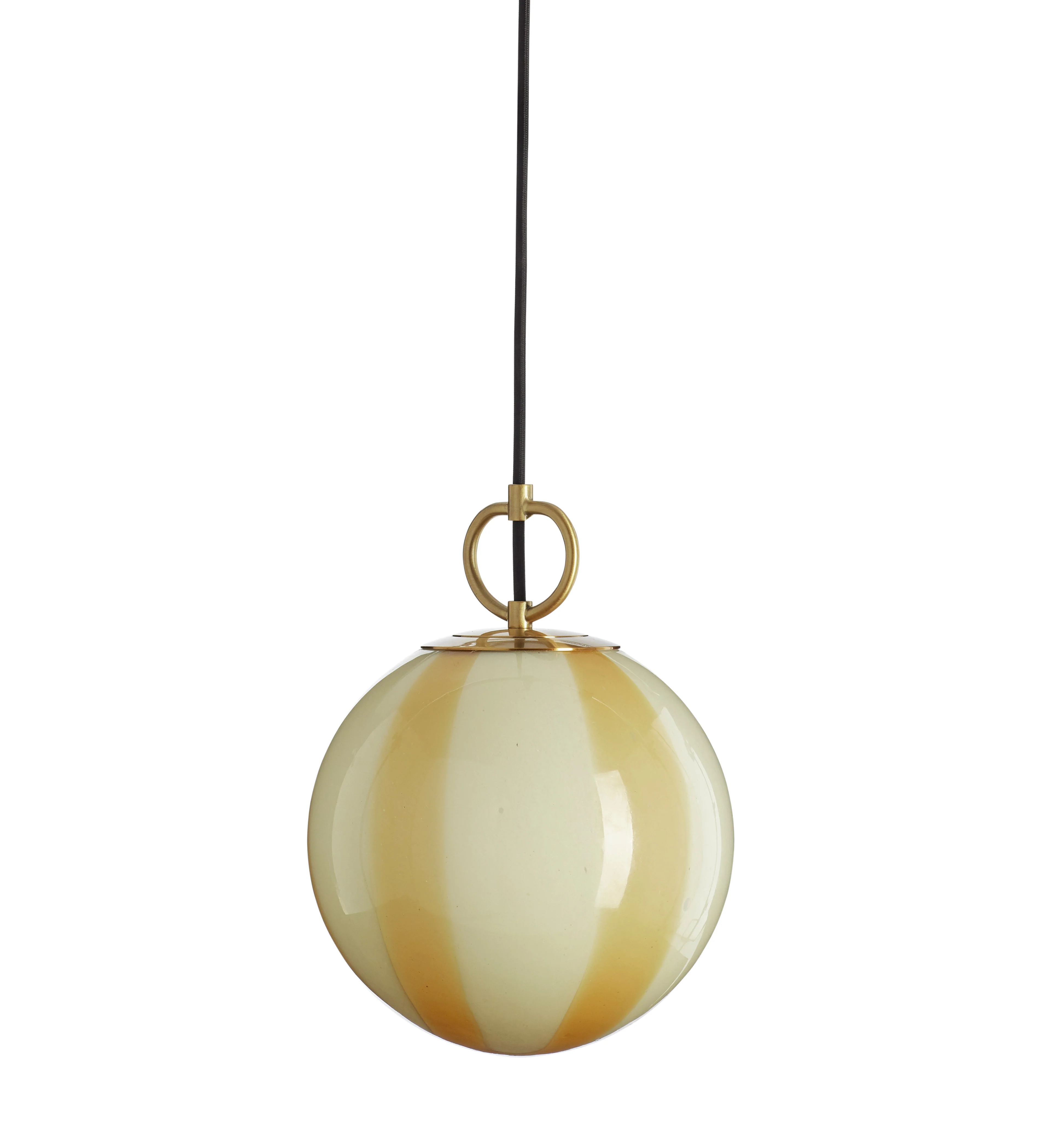 Nimbus Stripe Pendant Lamp – Yellow