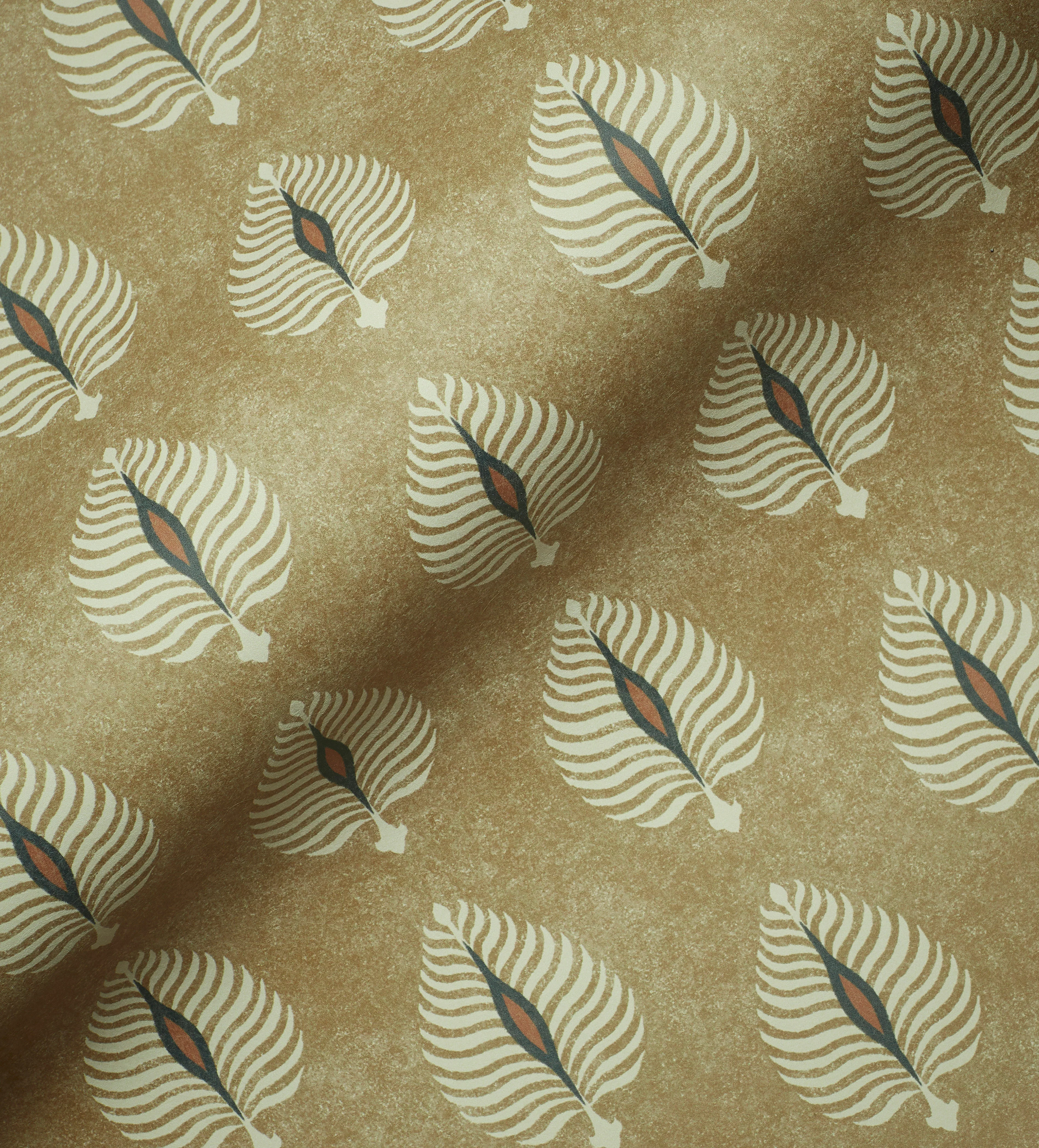 Ocellus Wallpaper, A4 Sample – Bronze