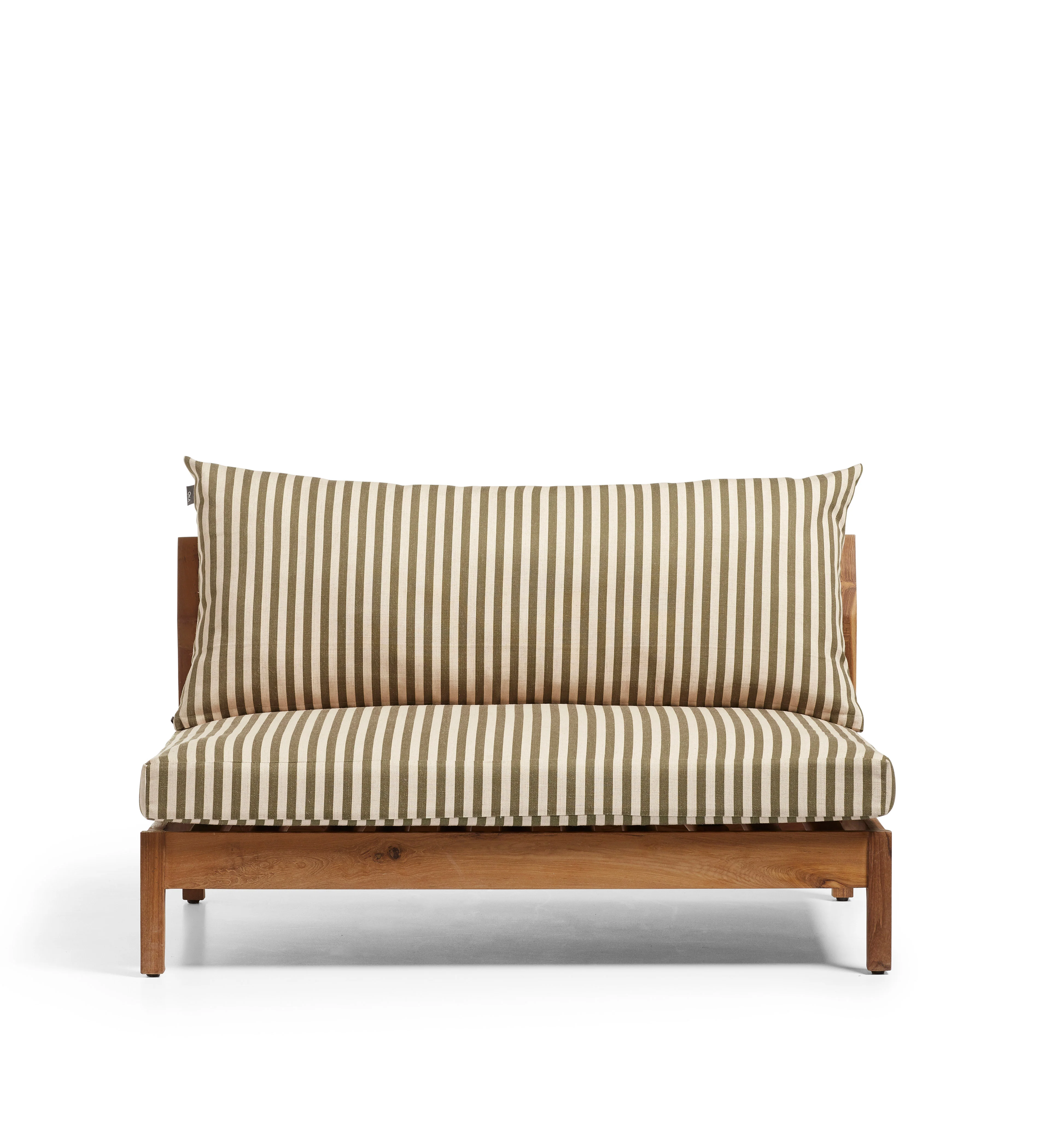 Olivo Wooden Corner Extension – Olive Stripe