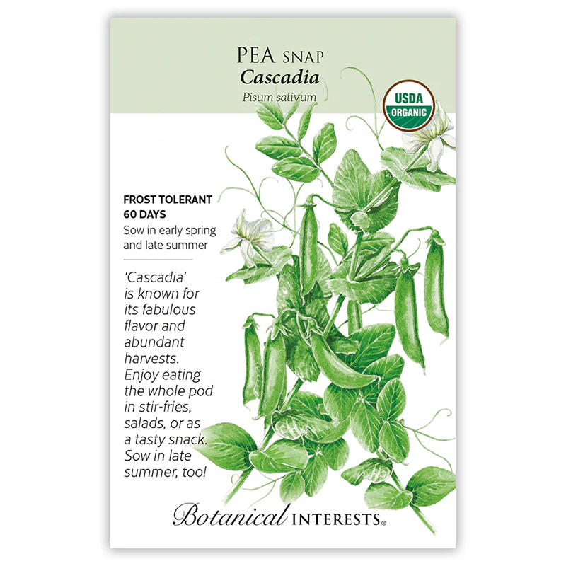 Pea Snap Cascadia Org BI