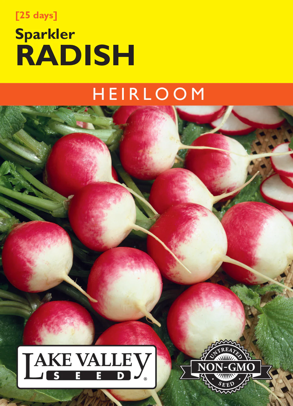 Radish Sparkler Seed Tape Org LV