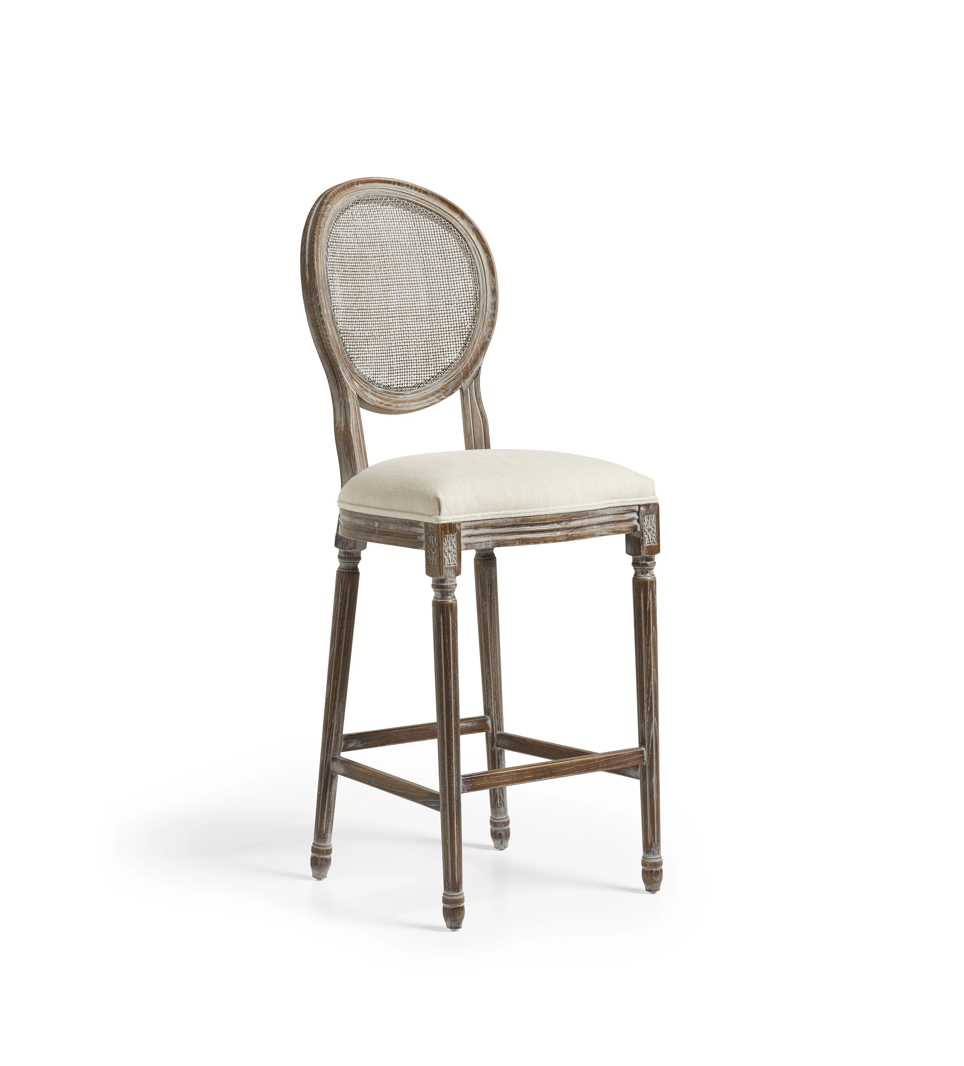 Ovalise Bar Stool – Natural