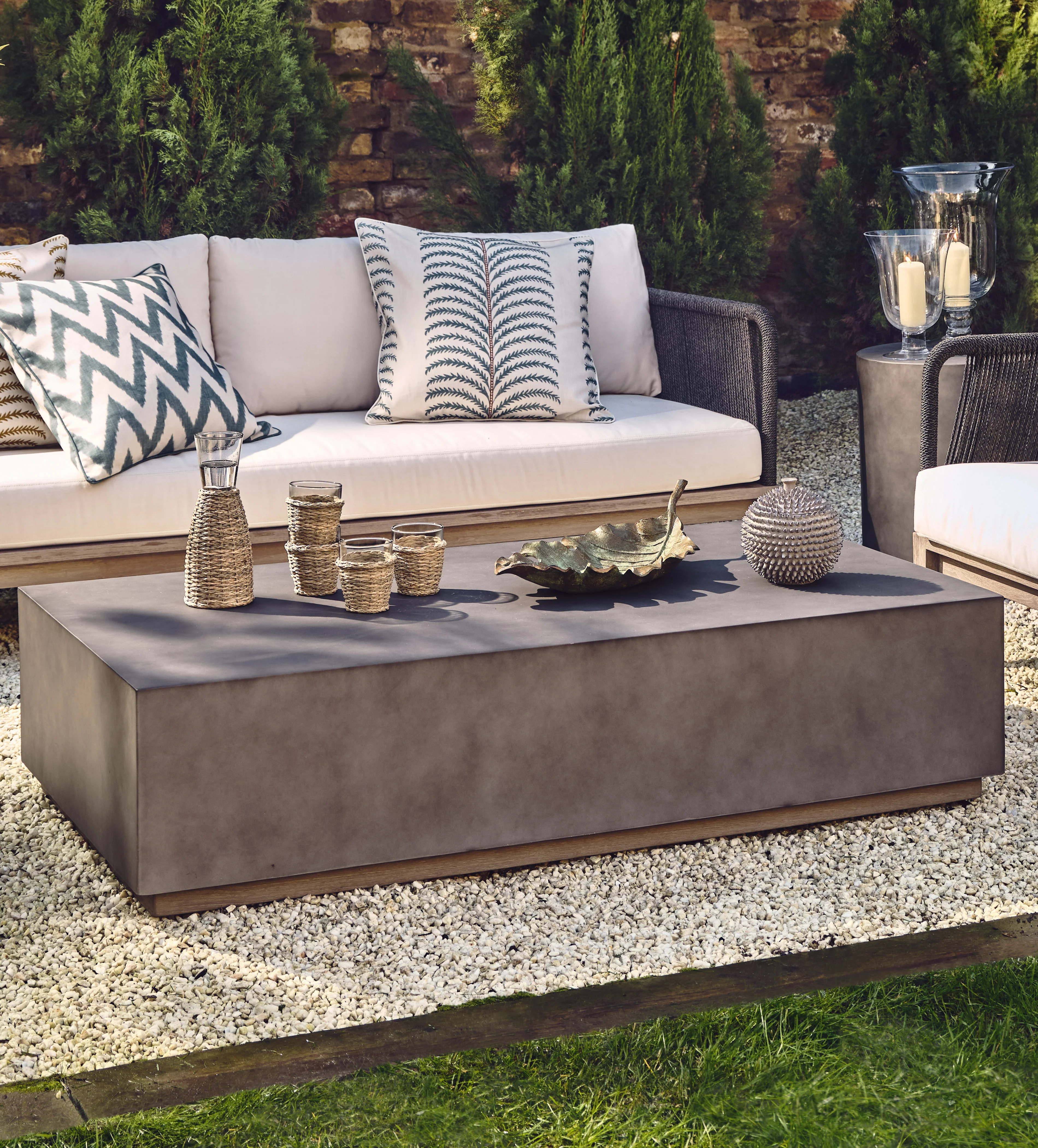 Pierre Coffee Table – Ash Grey